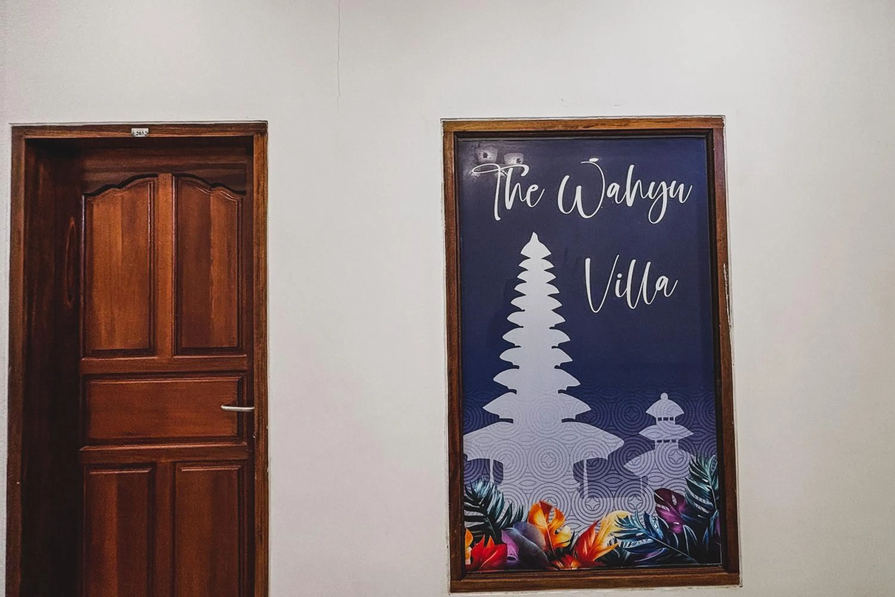 Decorative detail in The Wahyu Villa Uluwatu