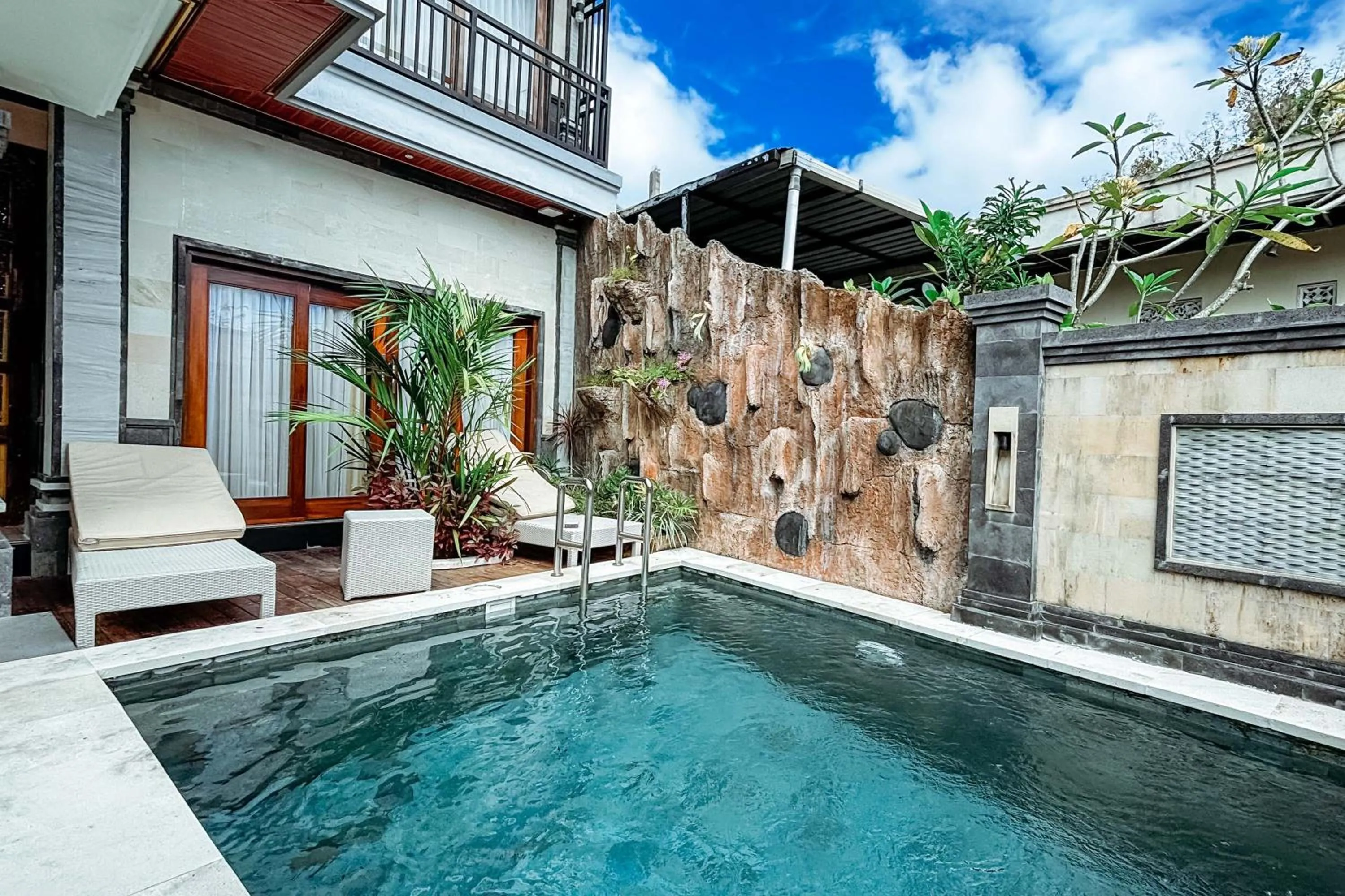Swimming pool in The Wahyu Villa Uluwatu