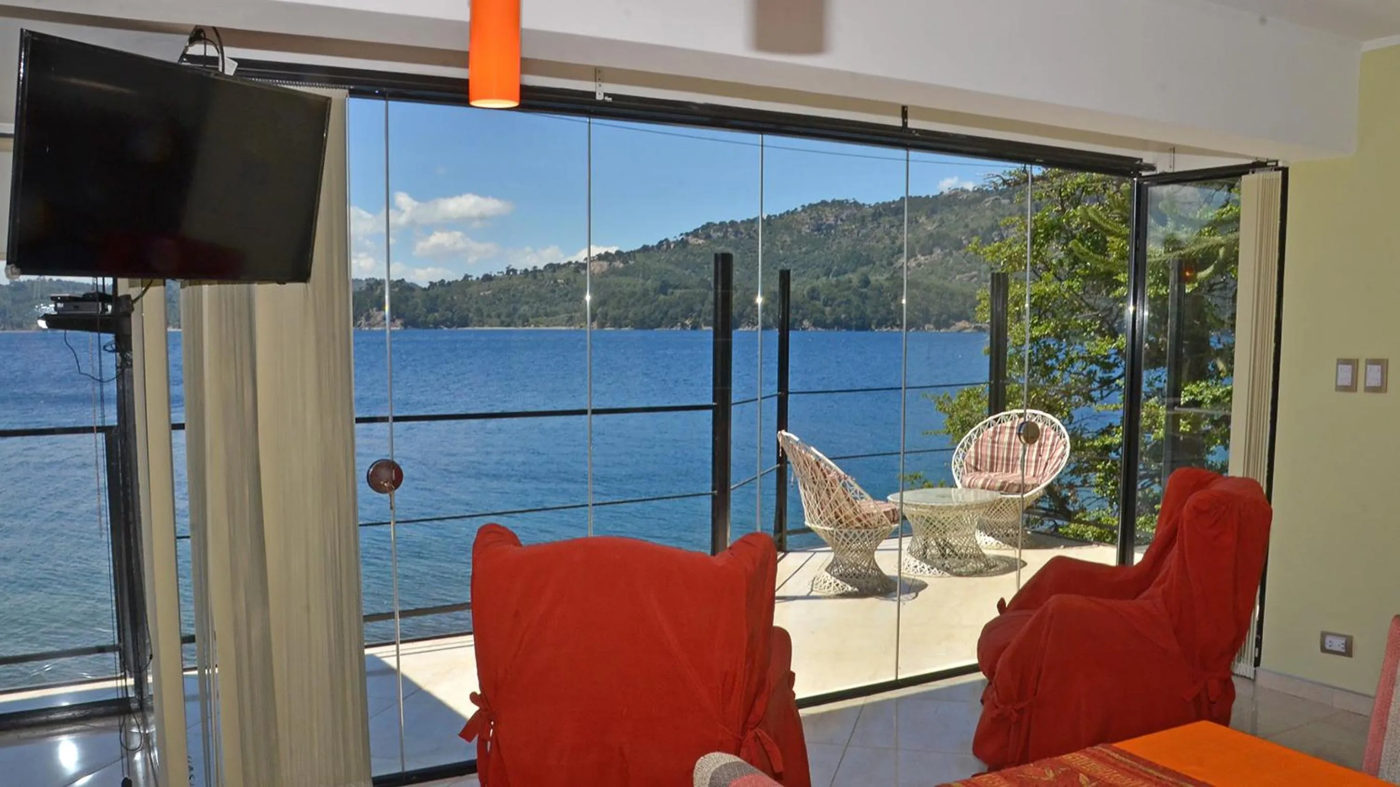 Balcony/Terrace in Apart Hotel La Busqueda