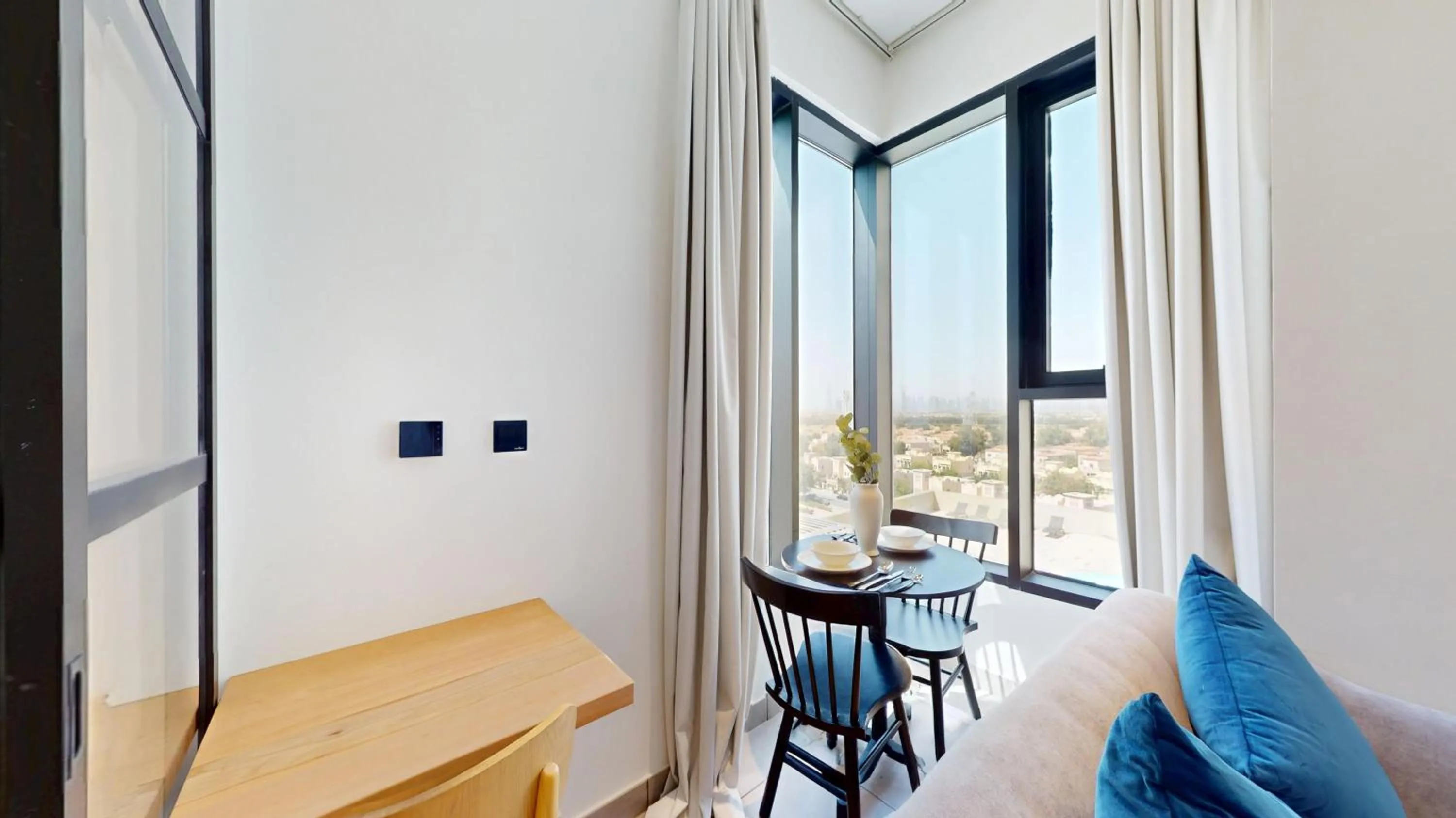 Dining area in The Community Jumeirah Village