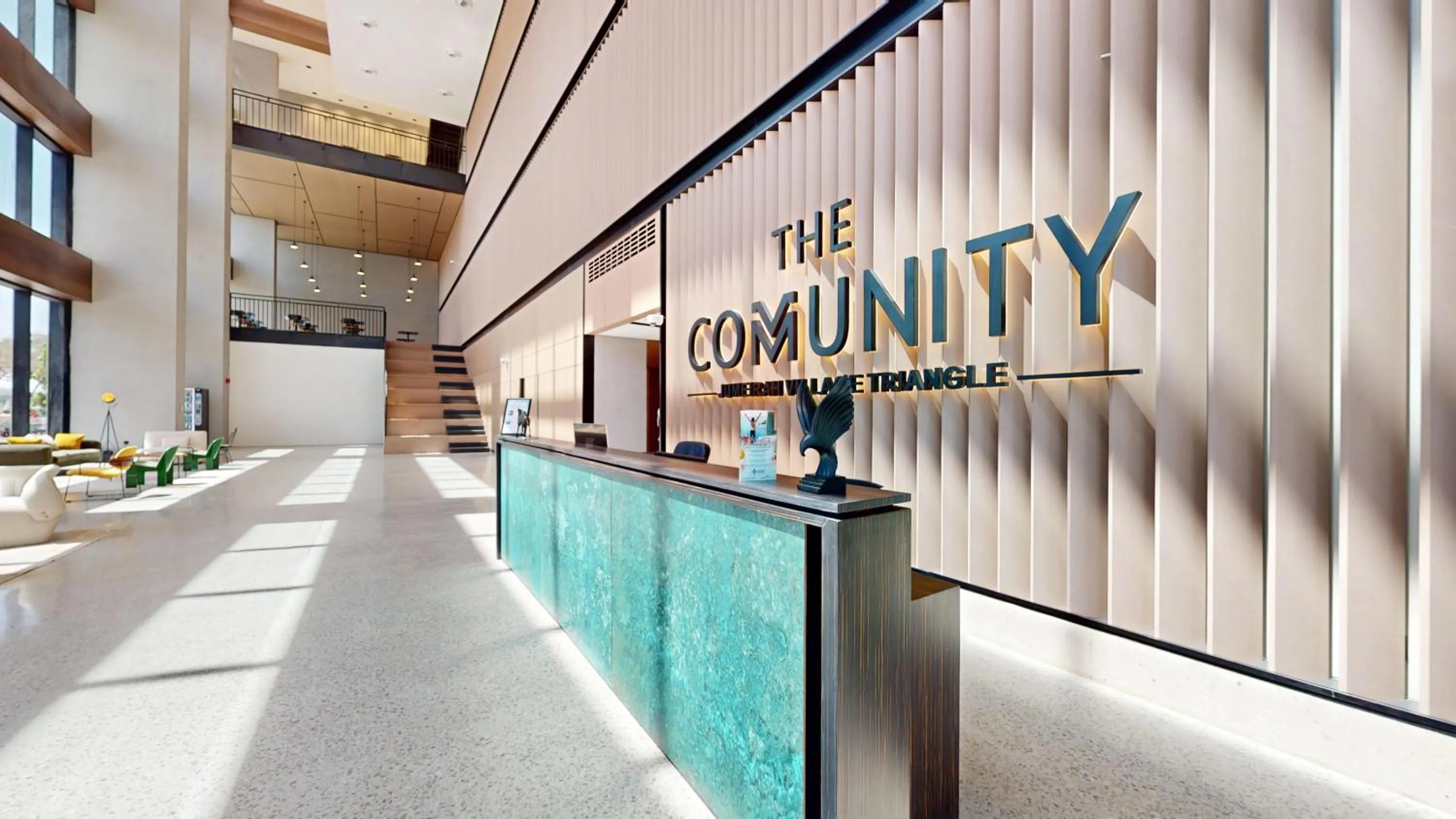 Lobby or reception in The Community Jumeirah Village