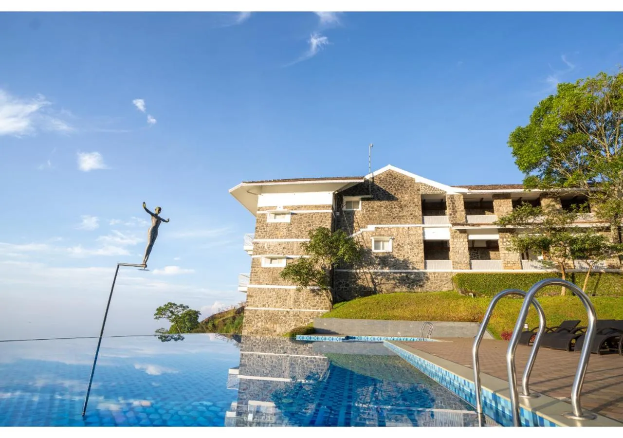 Pool view in Le Montfort Resort