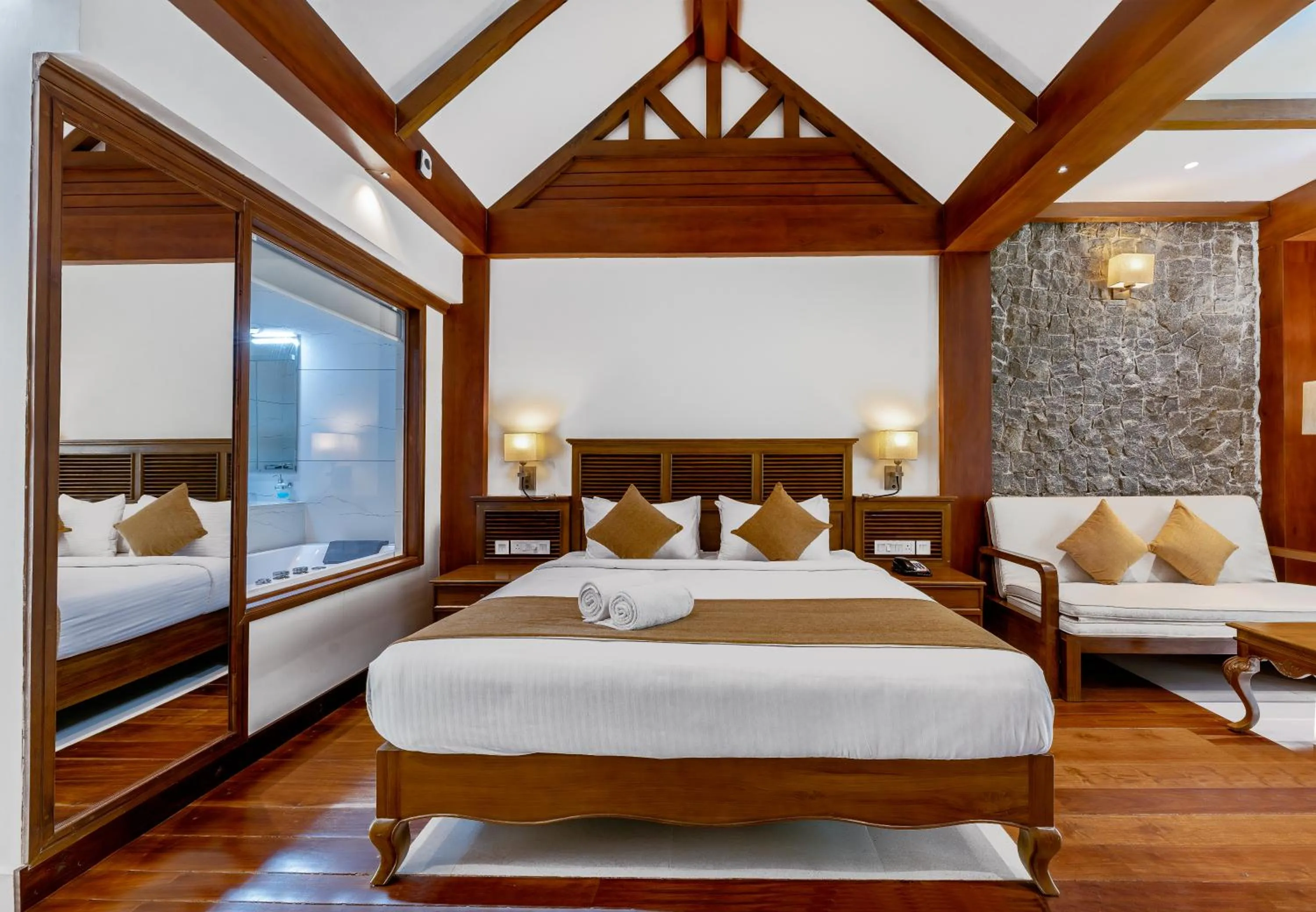 Bed in Le Montfort Resort