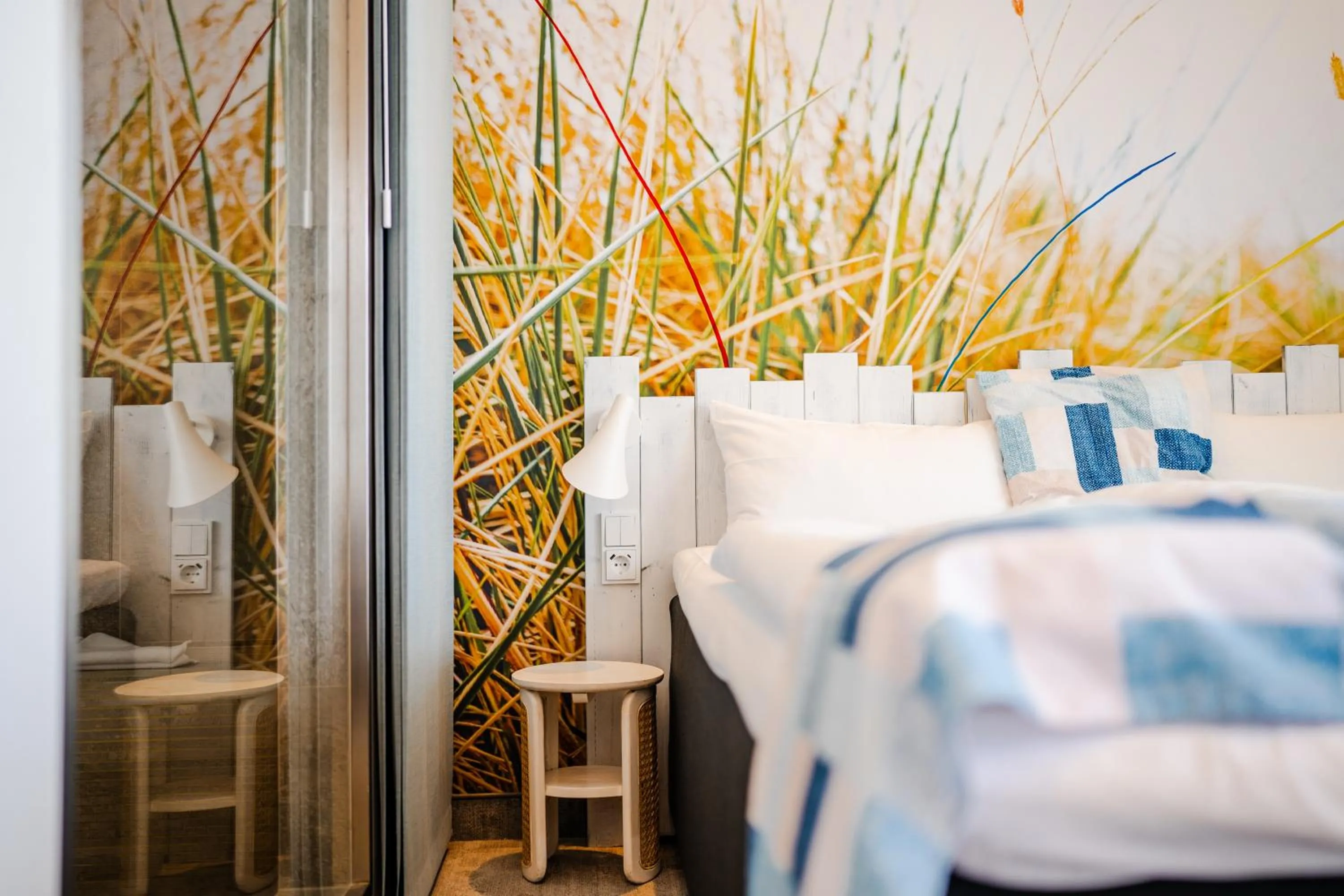 Bed in SlowDown Bottsand Hotel und Spa