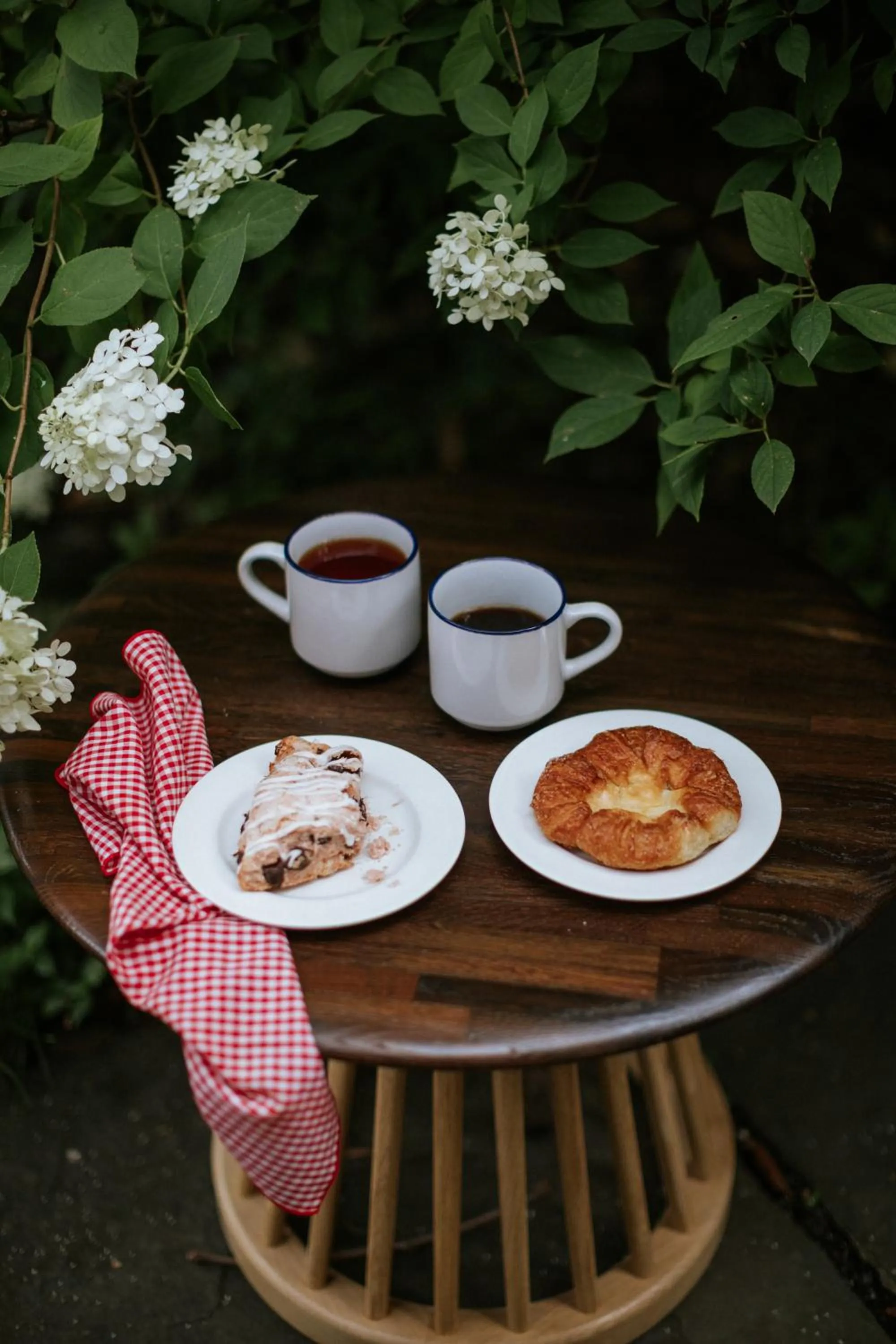 Continental breakfast in KIngston Carriage House