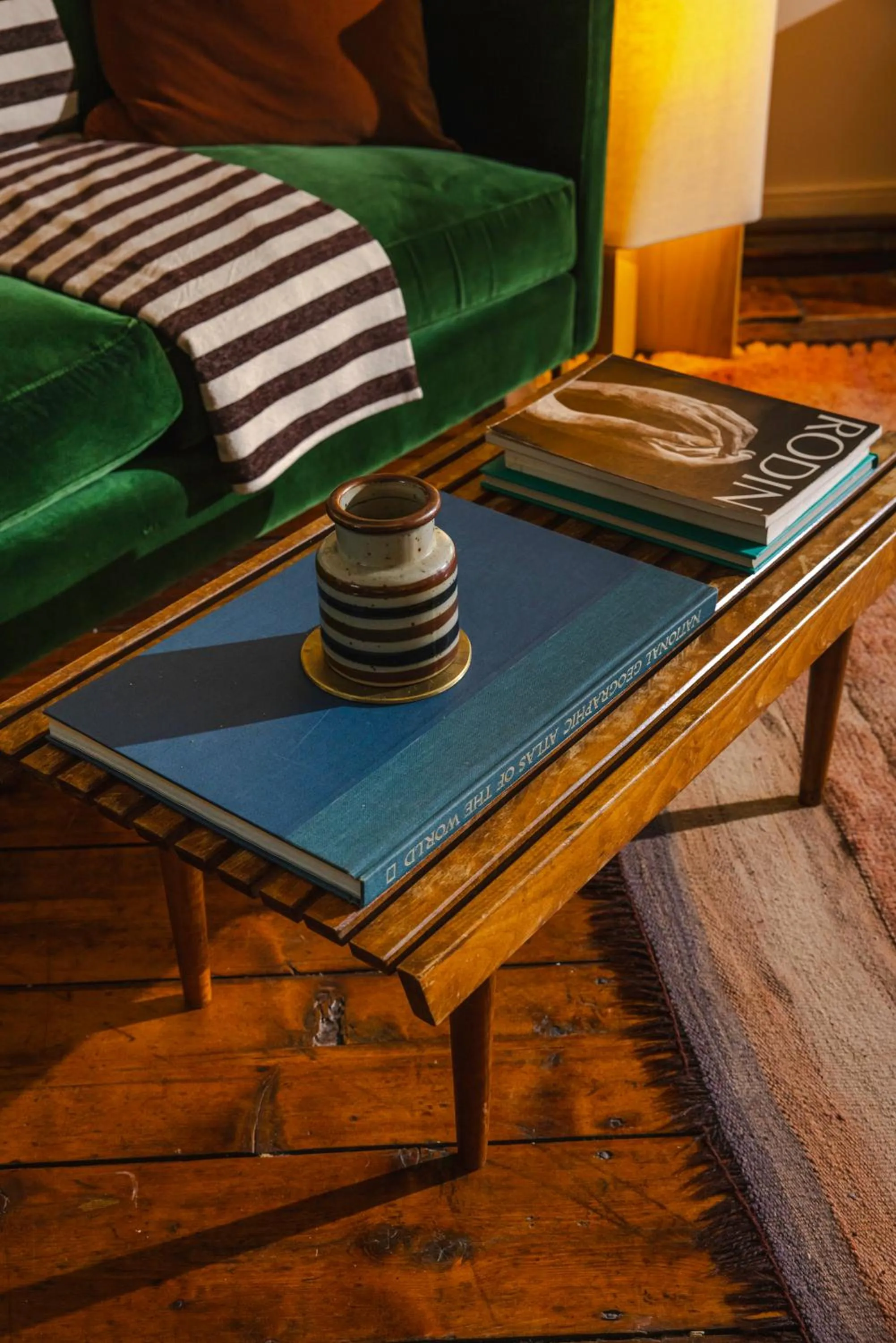 Seating area in KIngston Carriage House