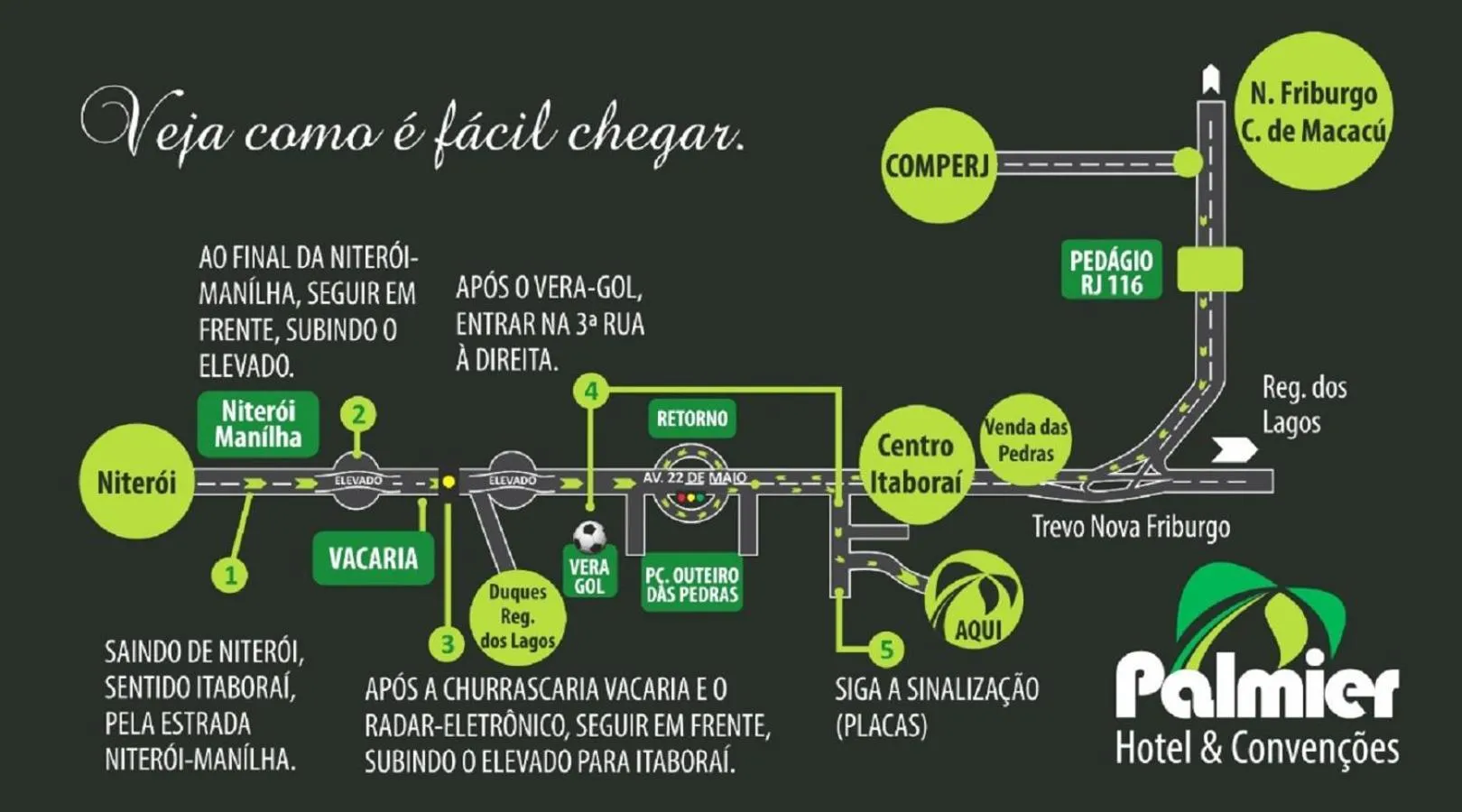 Bird's eye view in Palmier Hotel & Convenções