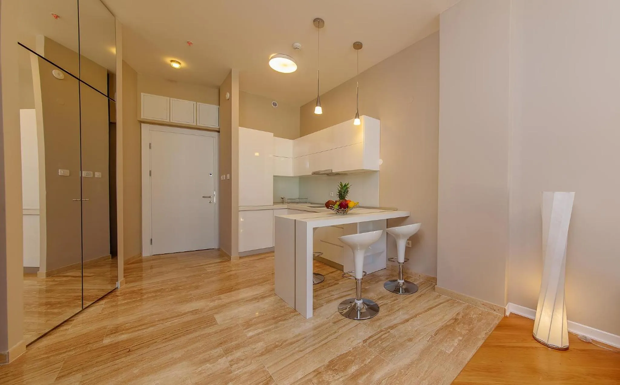 Kitchen or kitchenette in Hotel Tre Canne