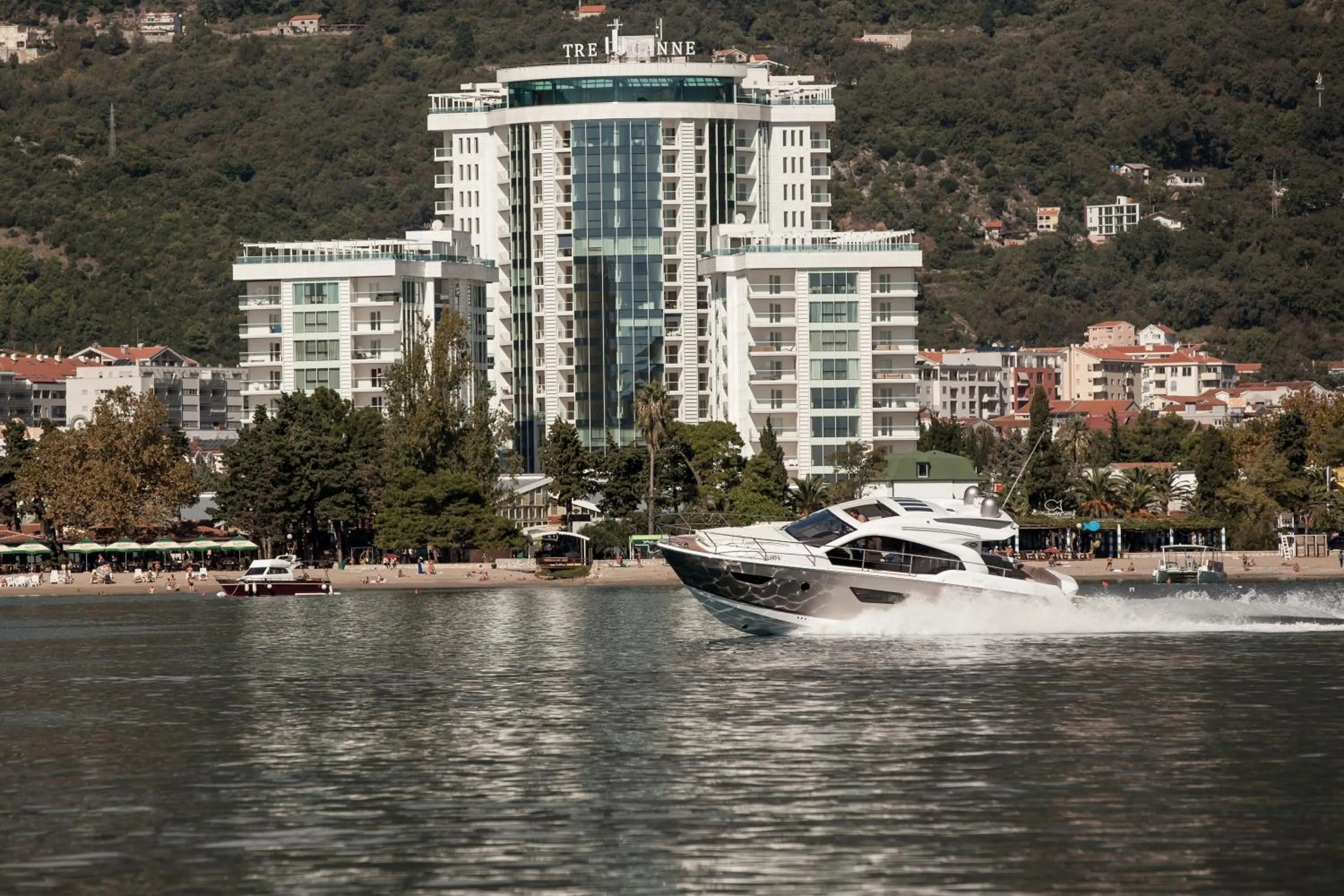 Beach in Hotel Tre Canne
