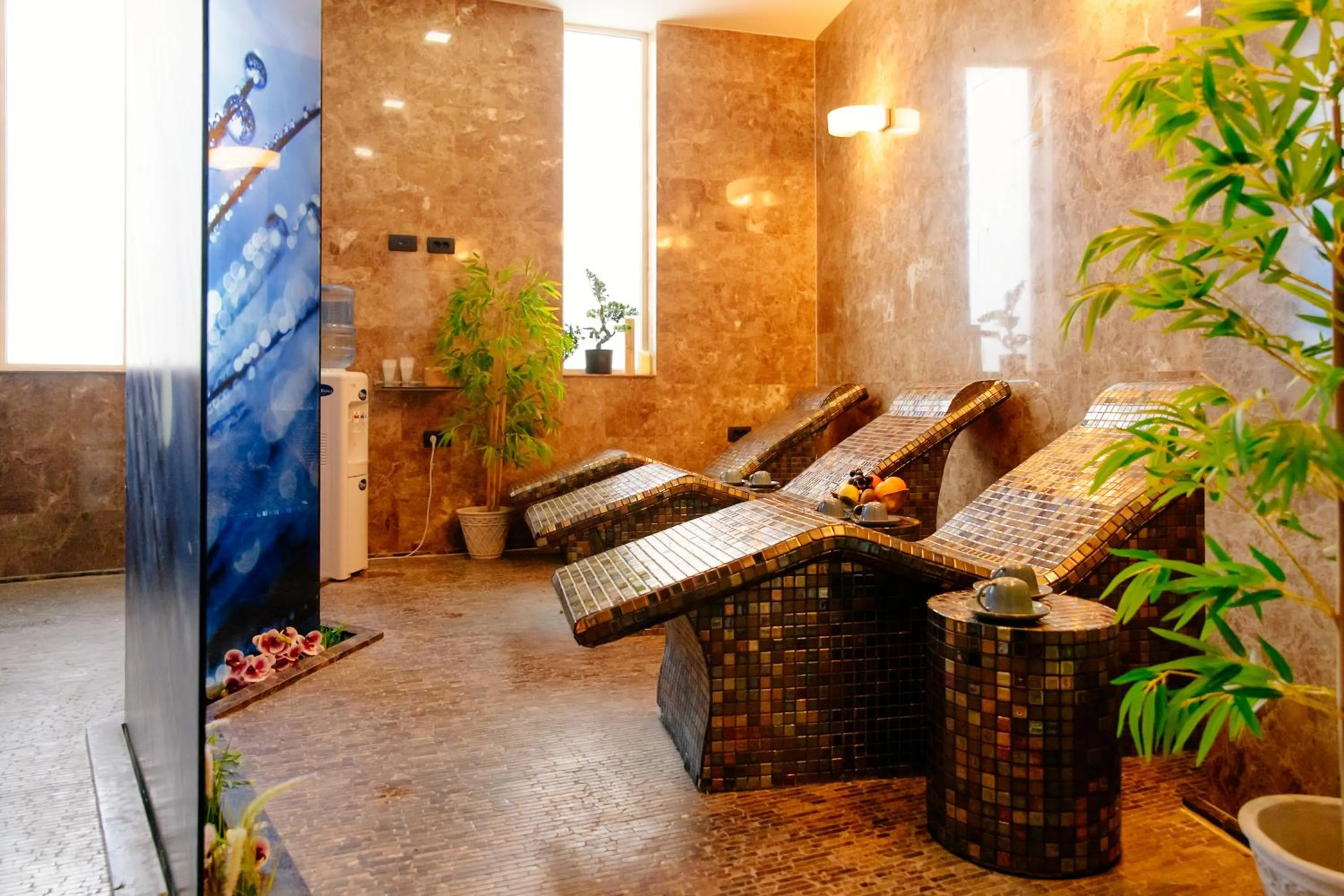 Spa and wellness centre/facilities in Hotel Tre Canne