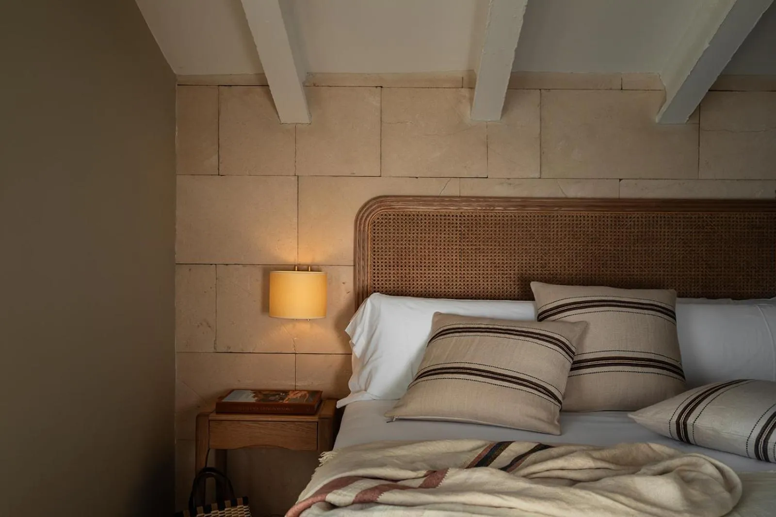 Bed in Binissaida Boutique Hotel