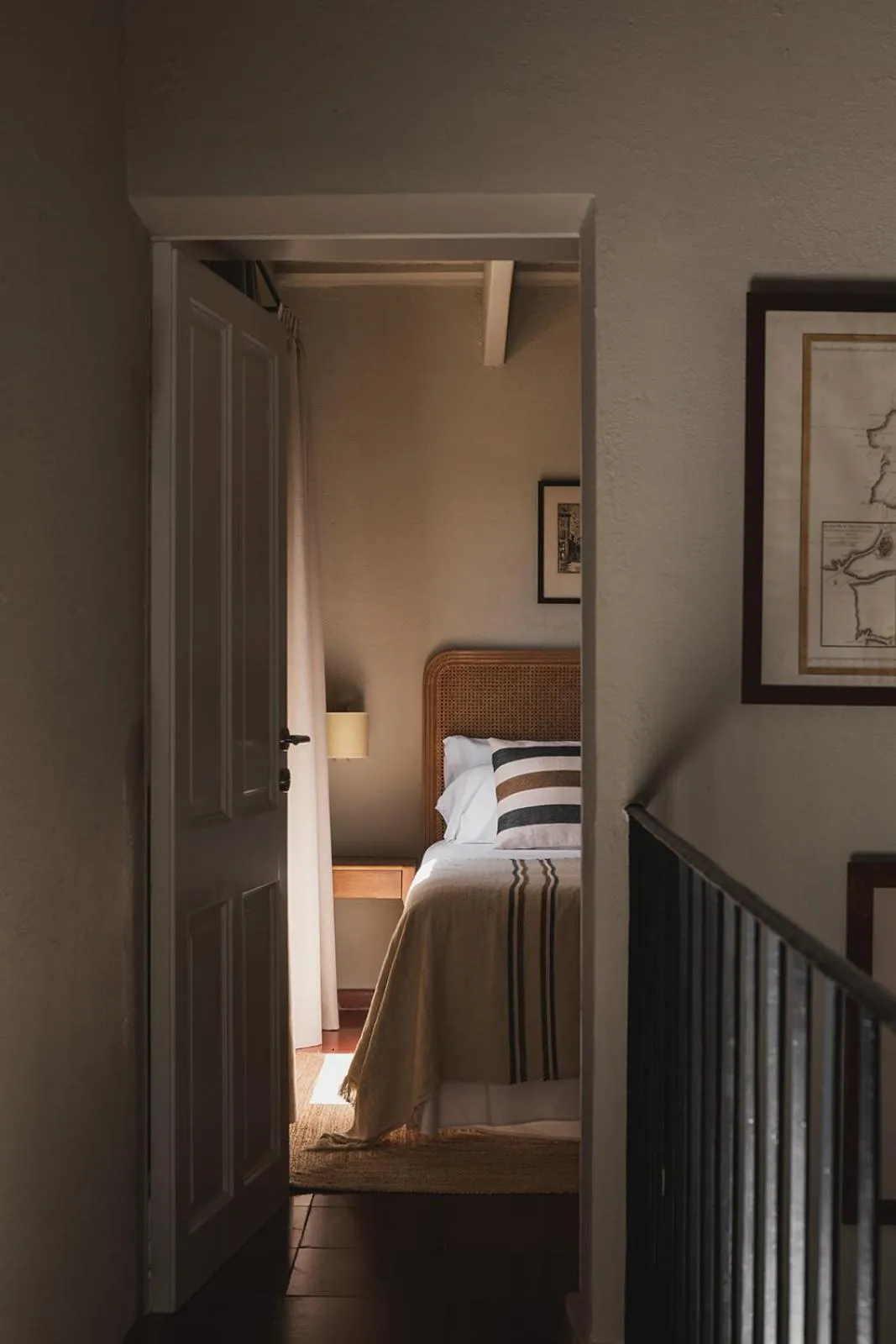 Bed in Binissaida Boutique Hotel