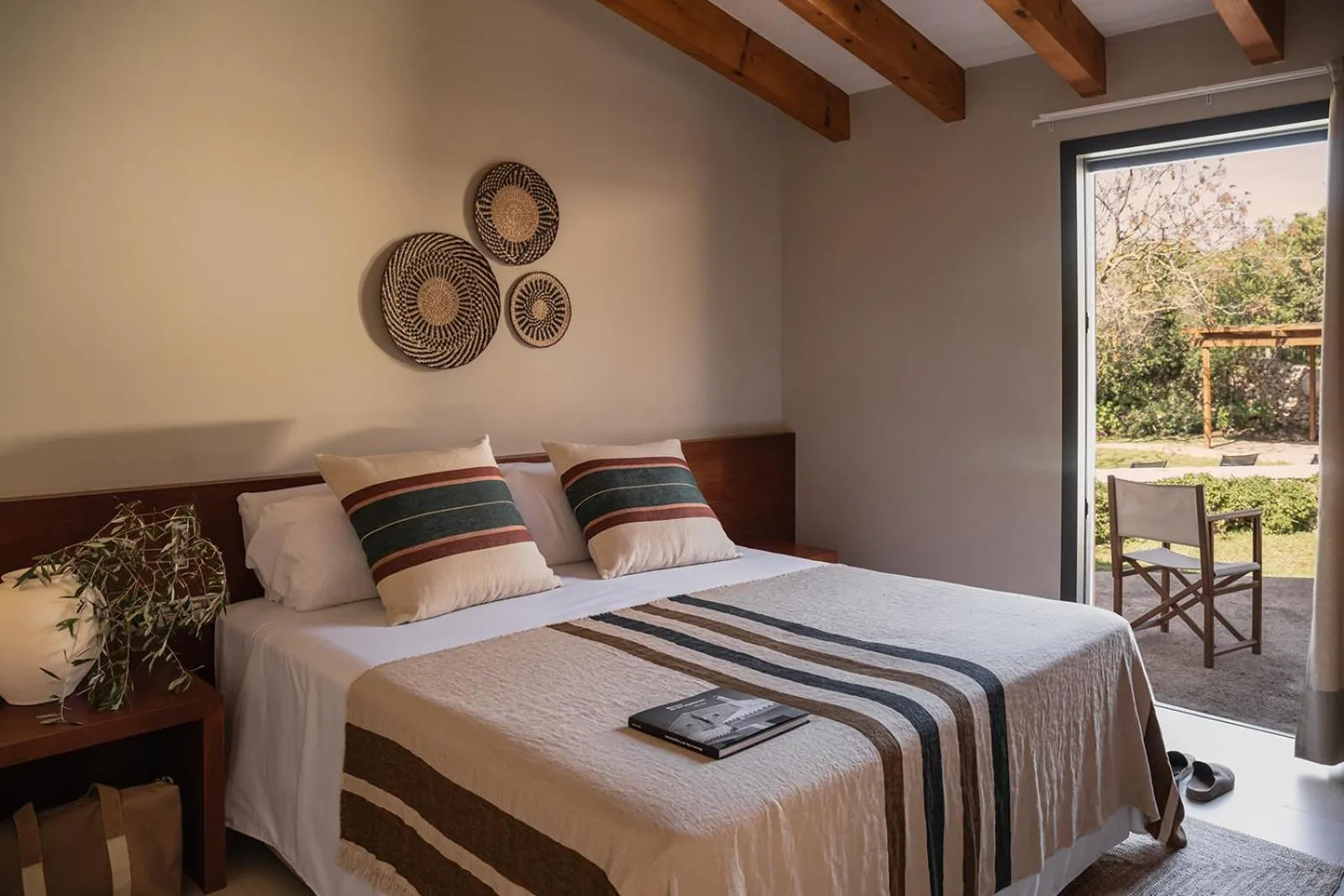 Bed in Binissaida Boutique Hotel