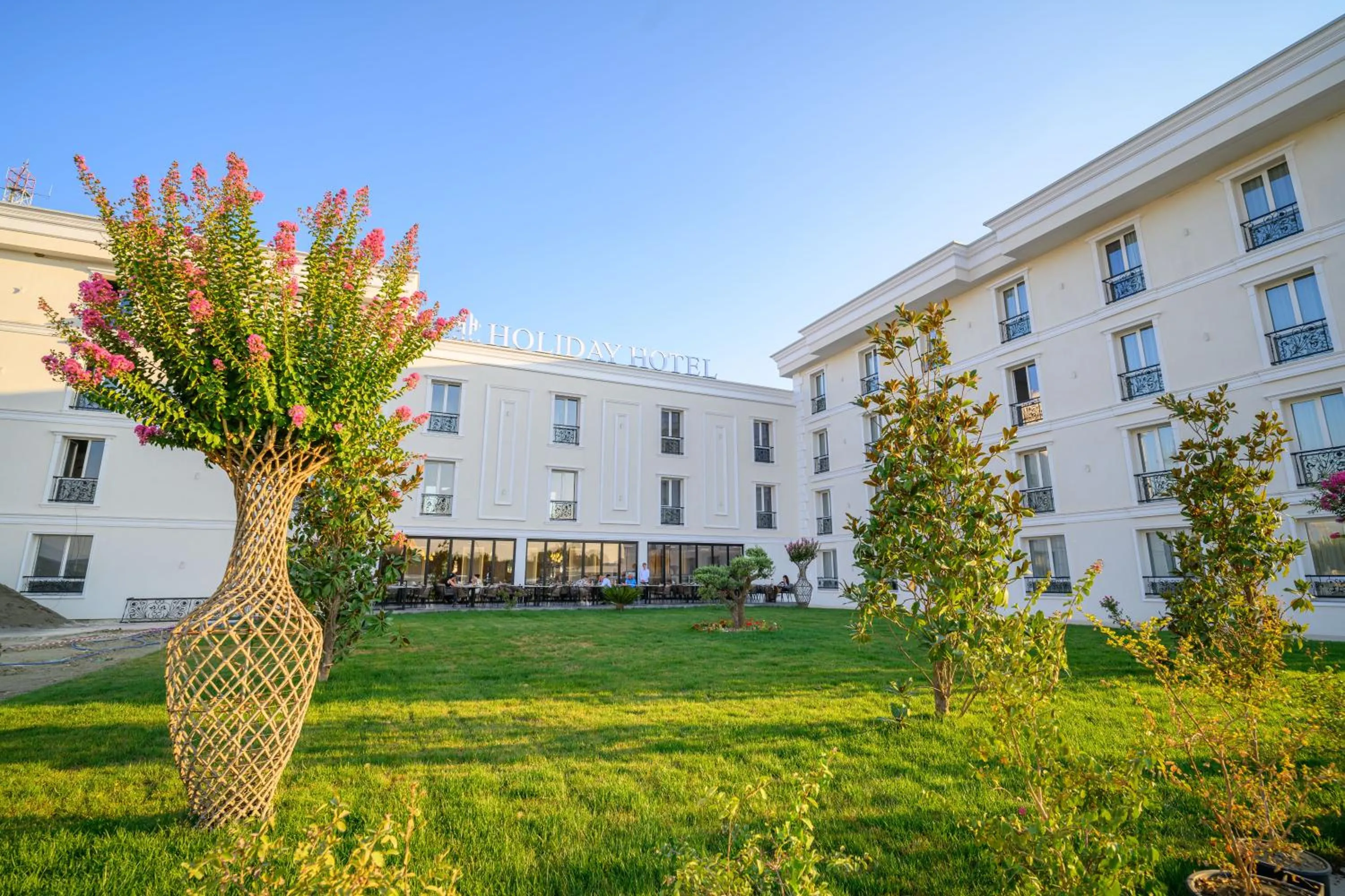 Garden view in Holiday Hotel