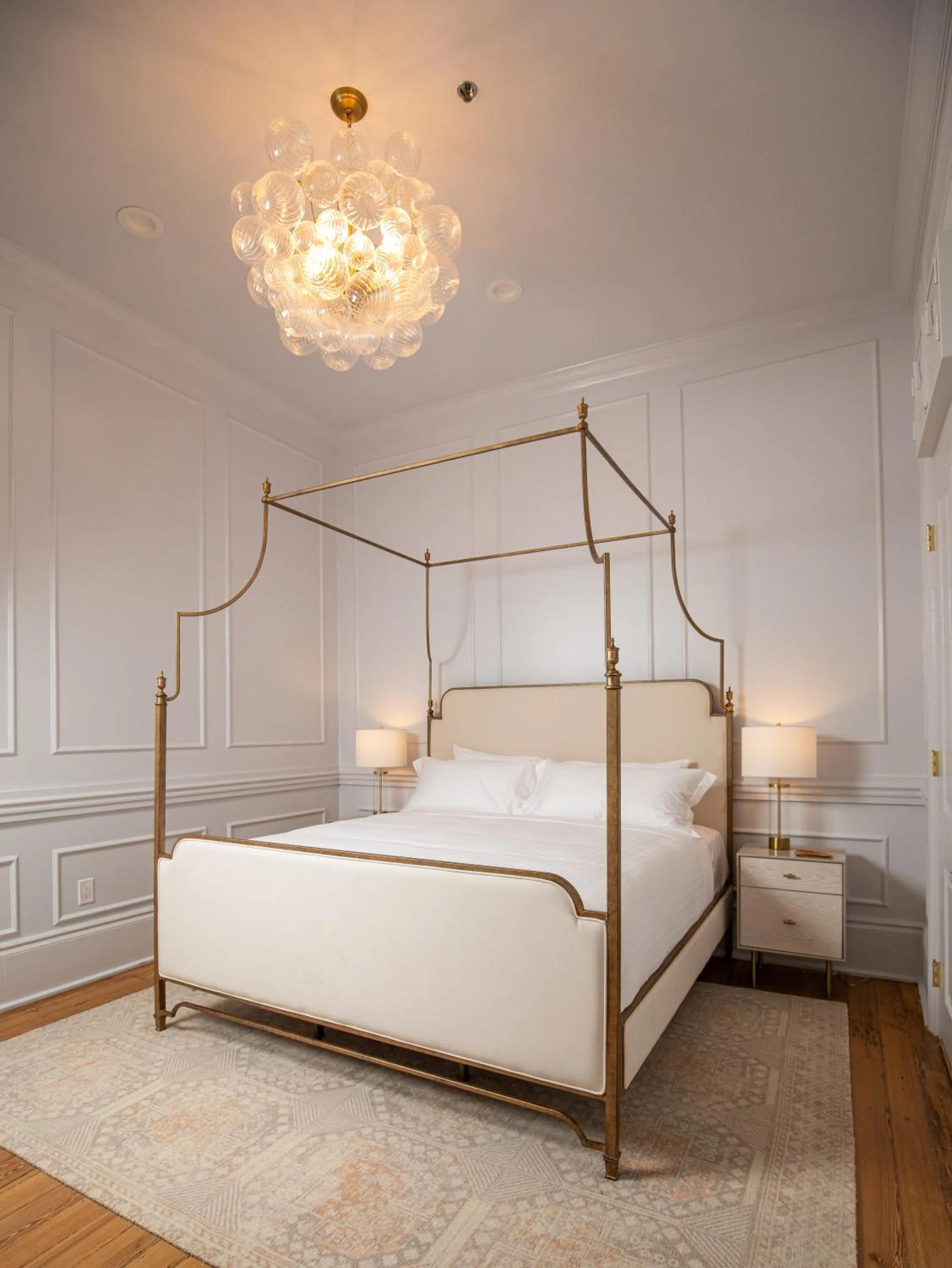 Bed in Blackbird Hotel