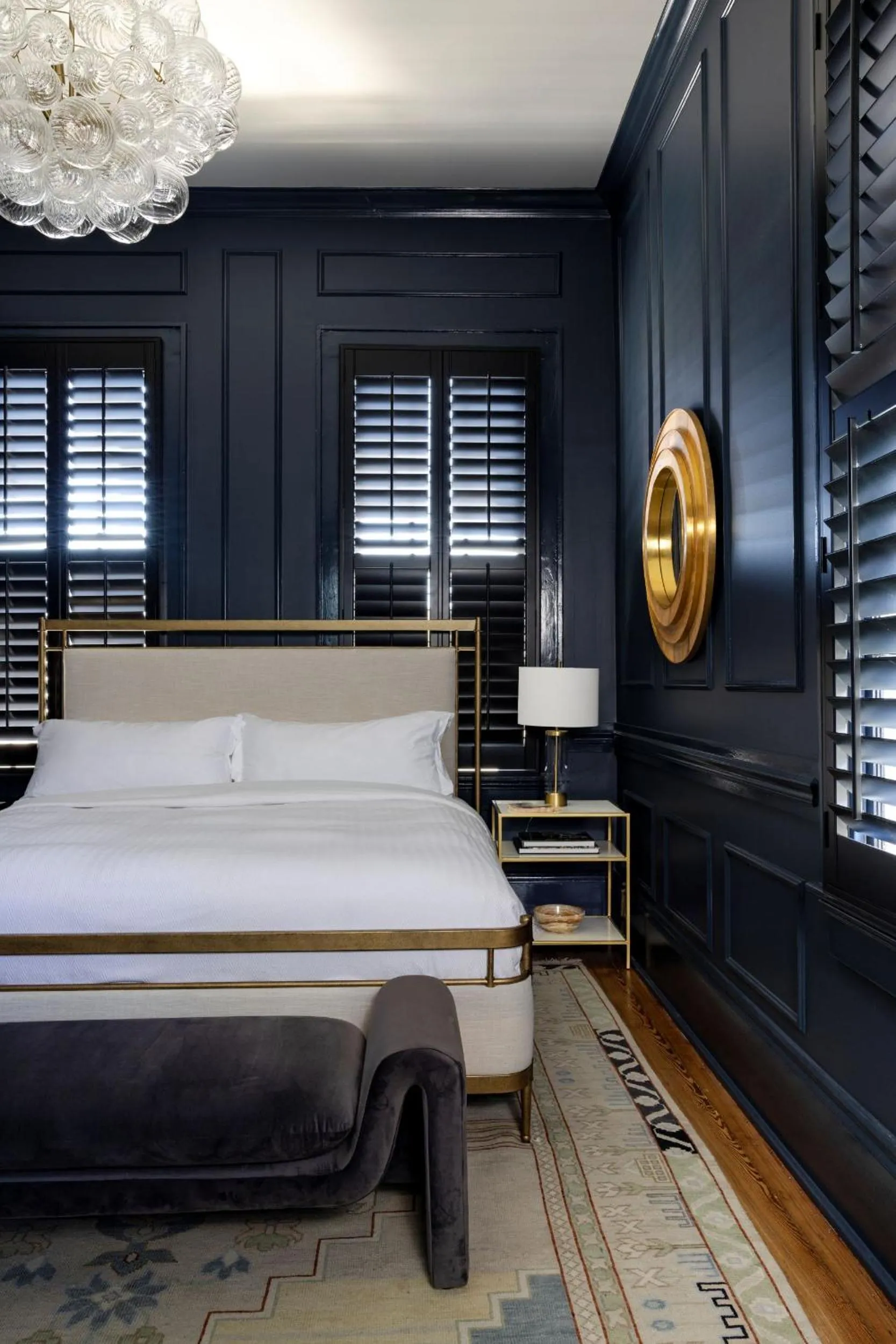 Bed in Blackbird Hotel