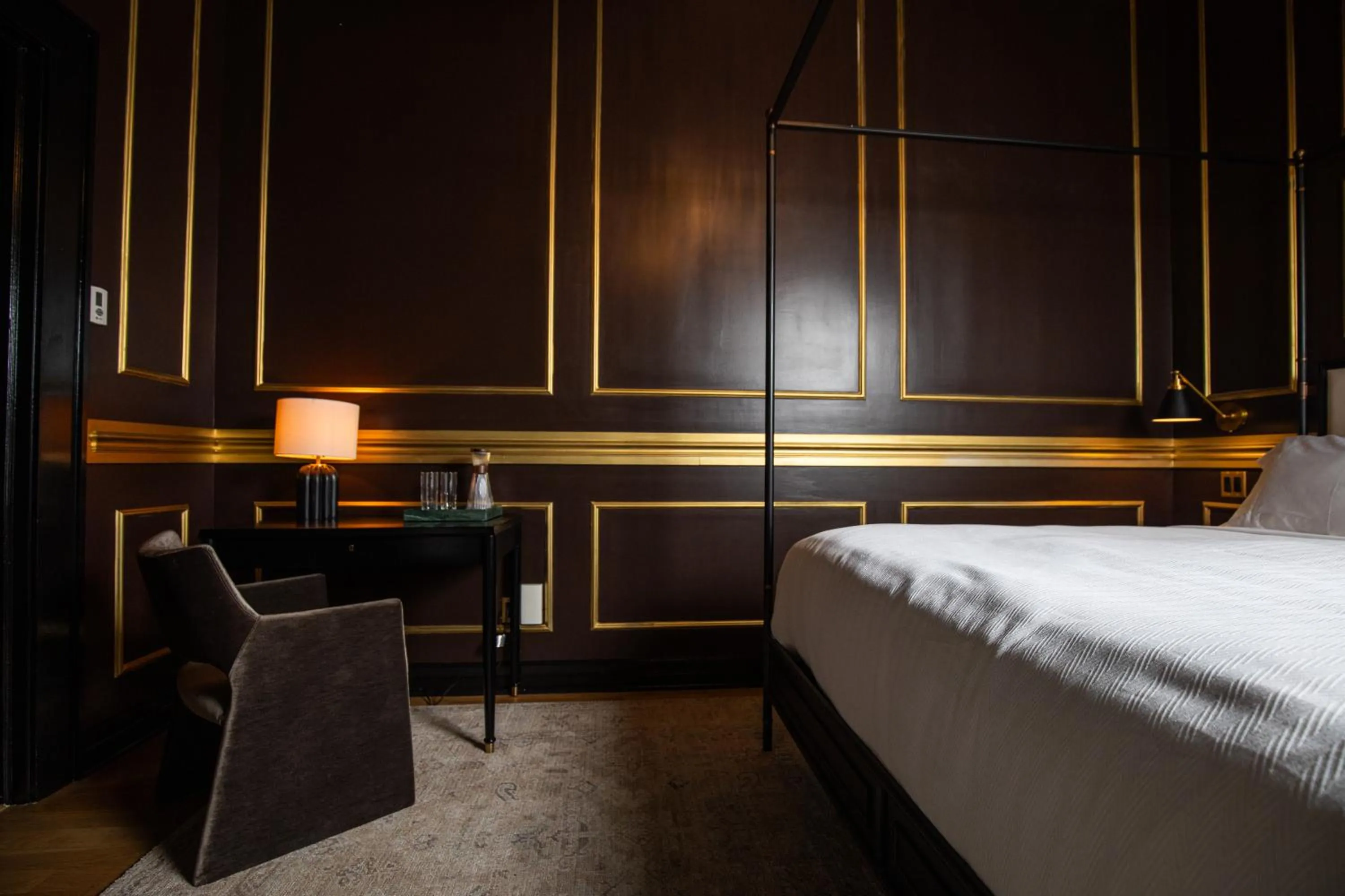 Bed in Blackbird Hotel