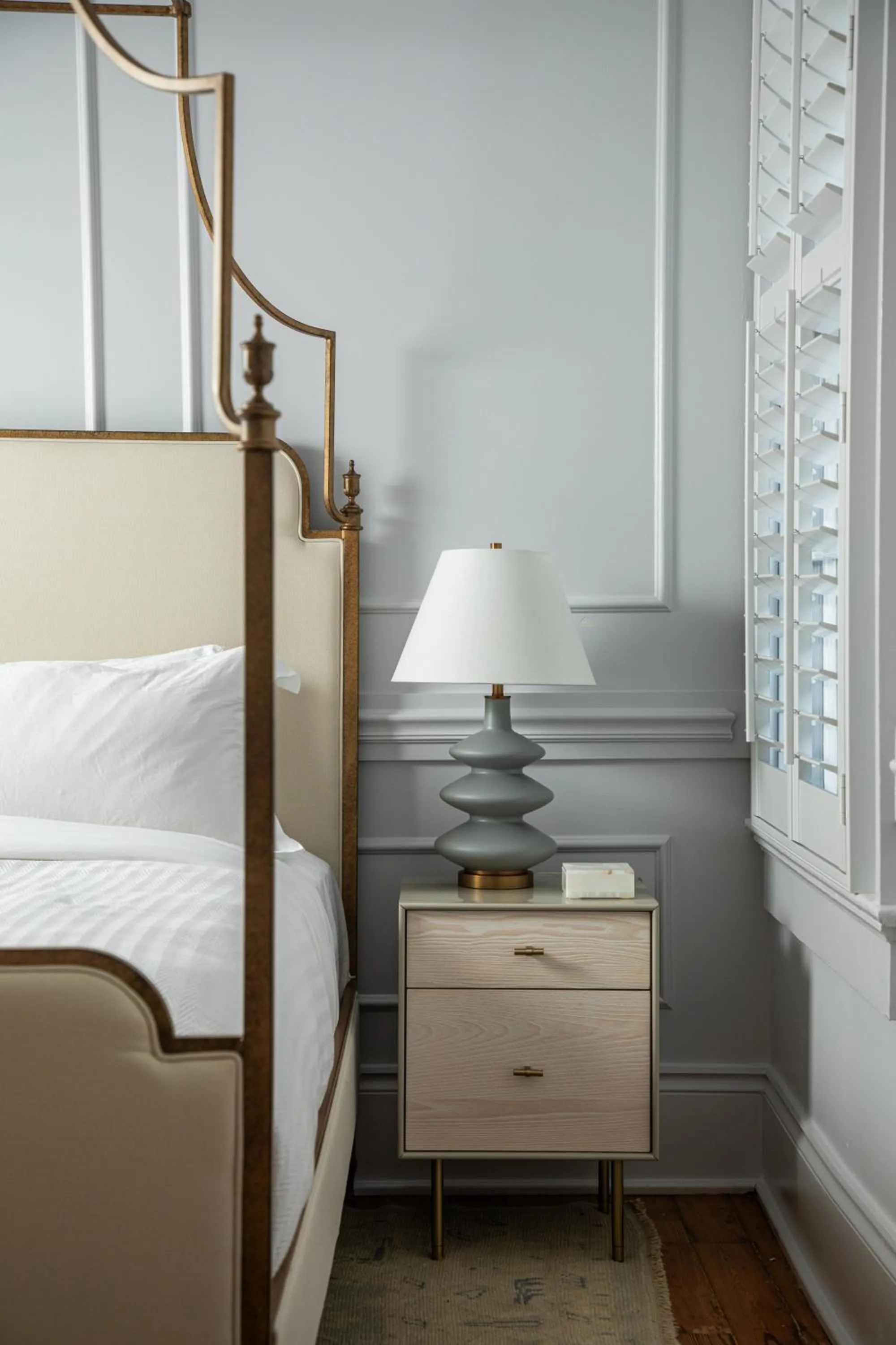 Bed in Blackbird Hotel