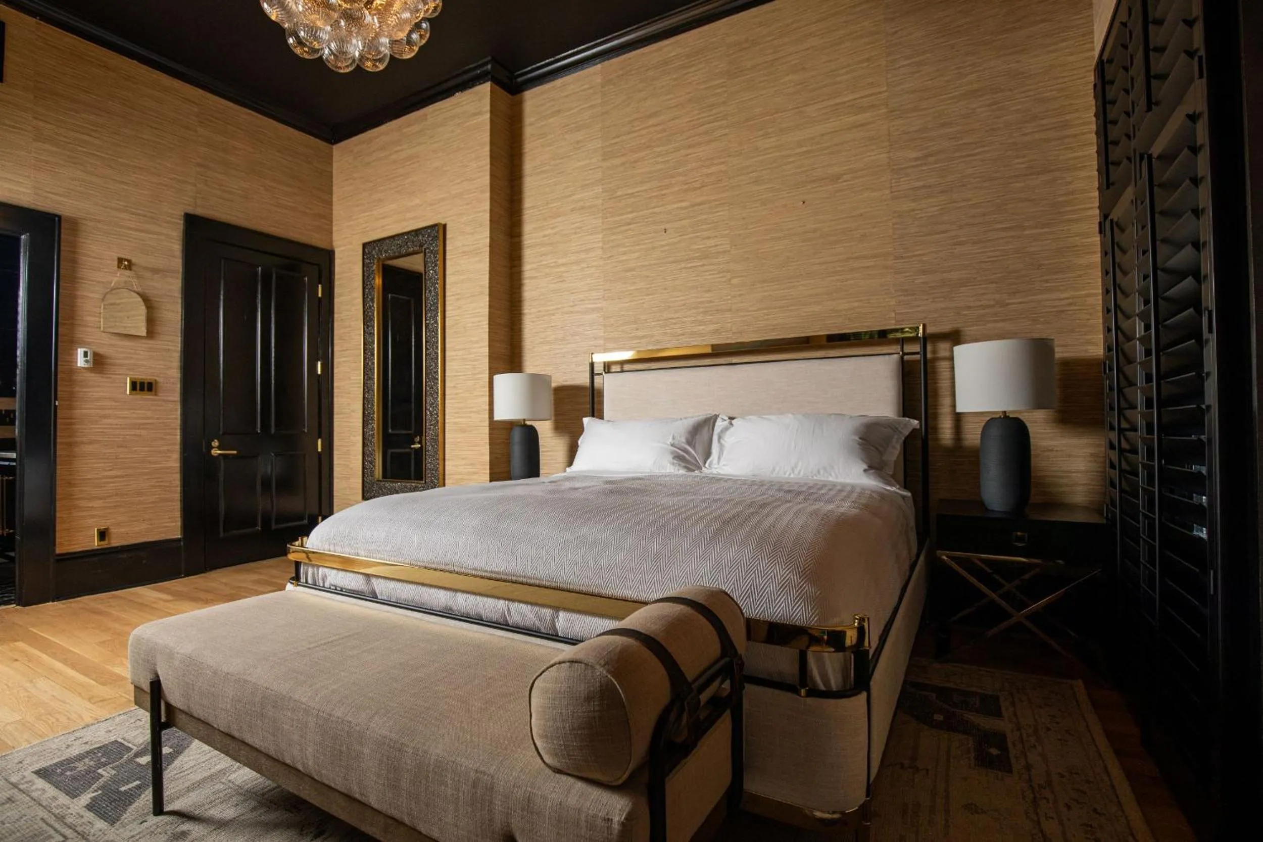 Bed in Blackbird Hotel