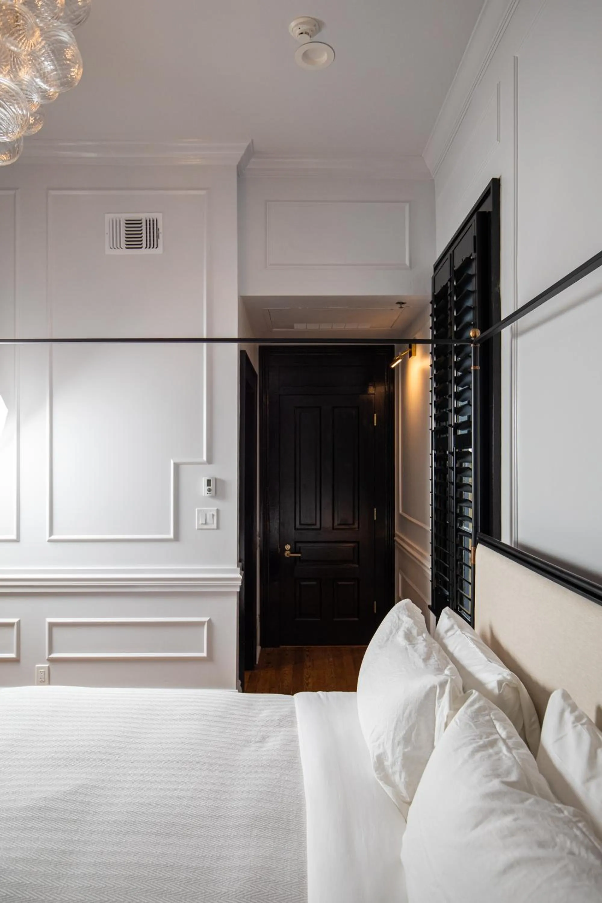 Bed in Blackbird Hotel