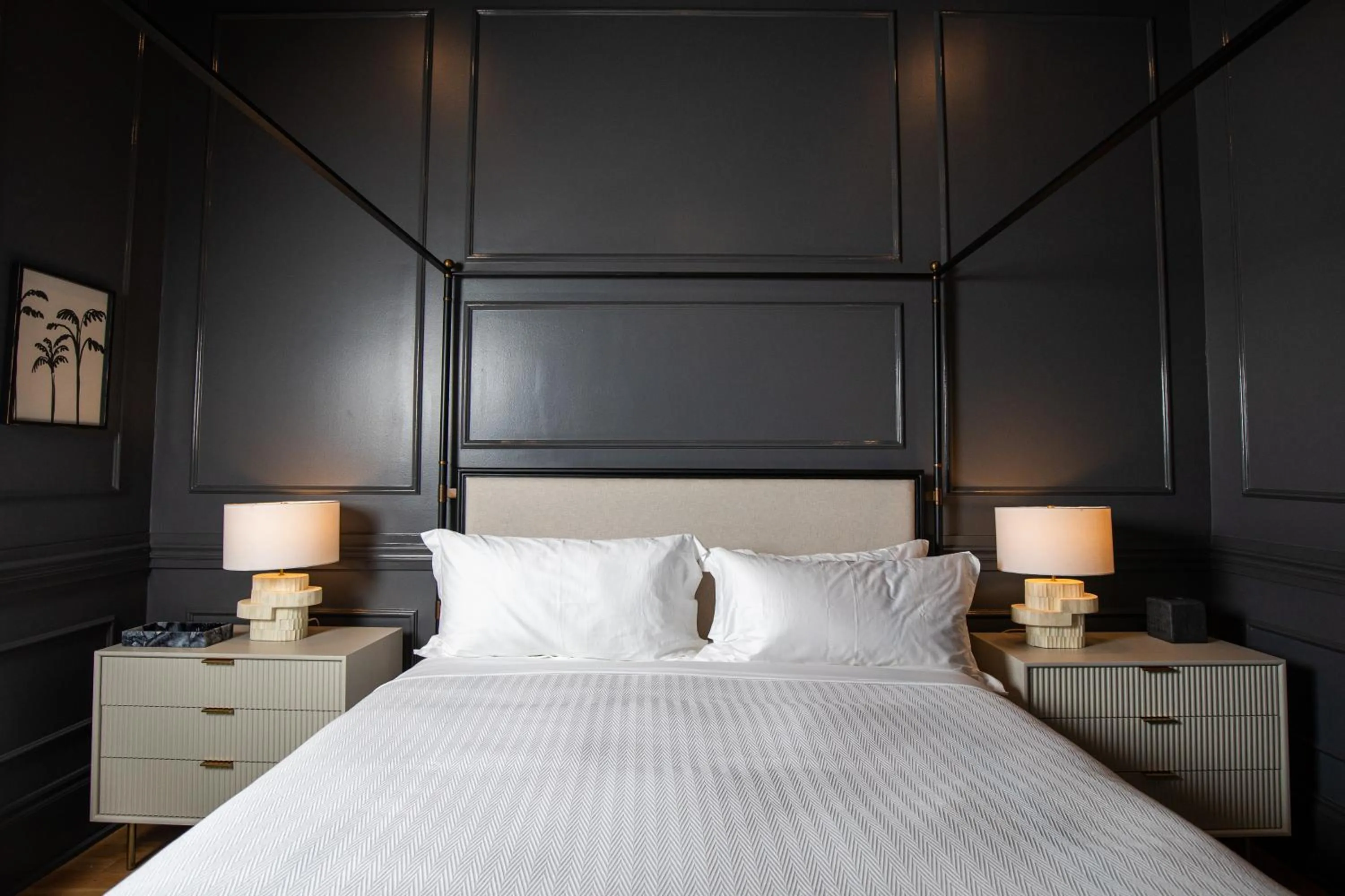 Bed in Blackbird Hotel