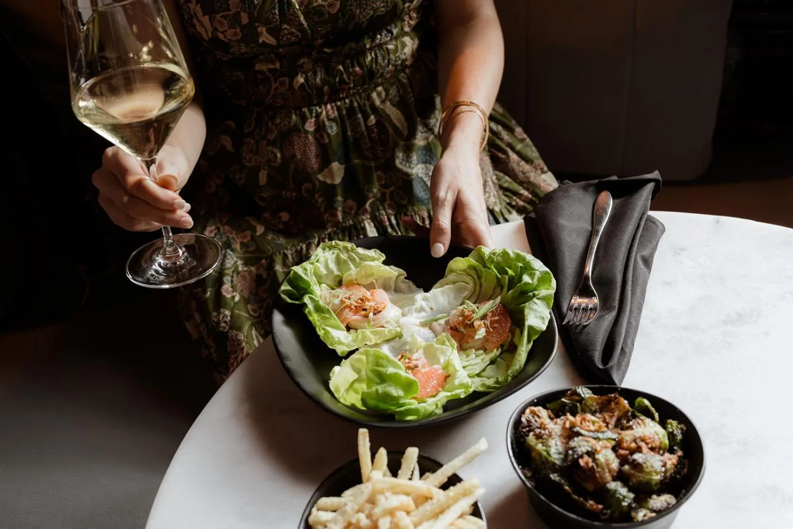 Food and drinks in Blackbird Hotel