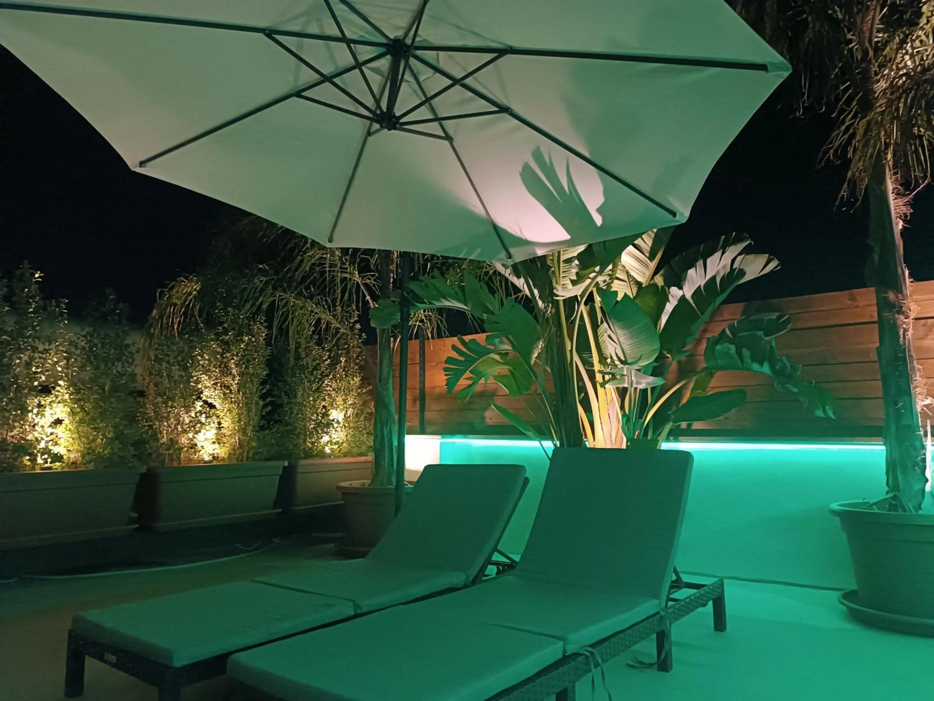 sunbed in B&B Villa Lidia