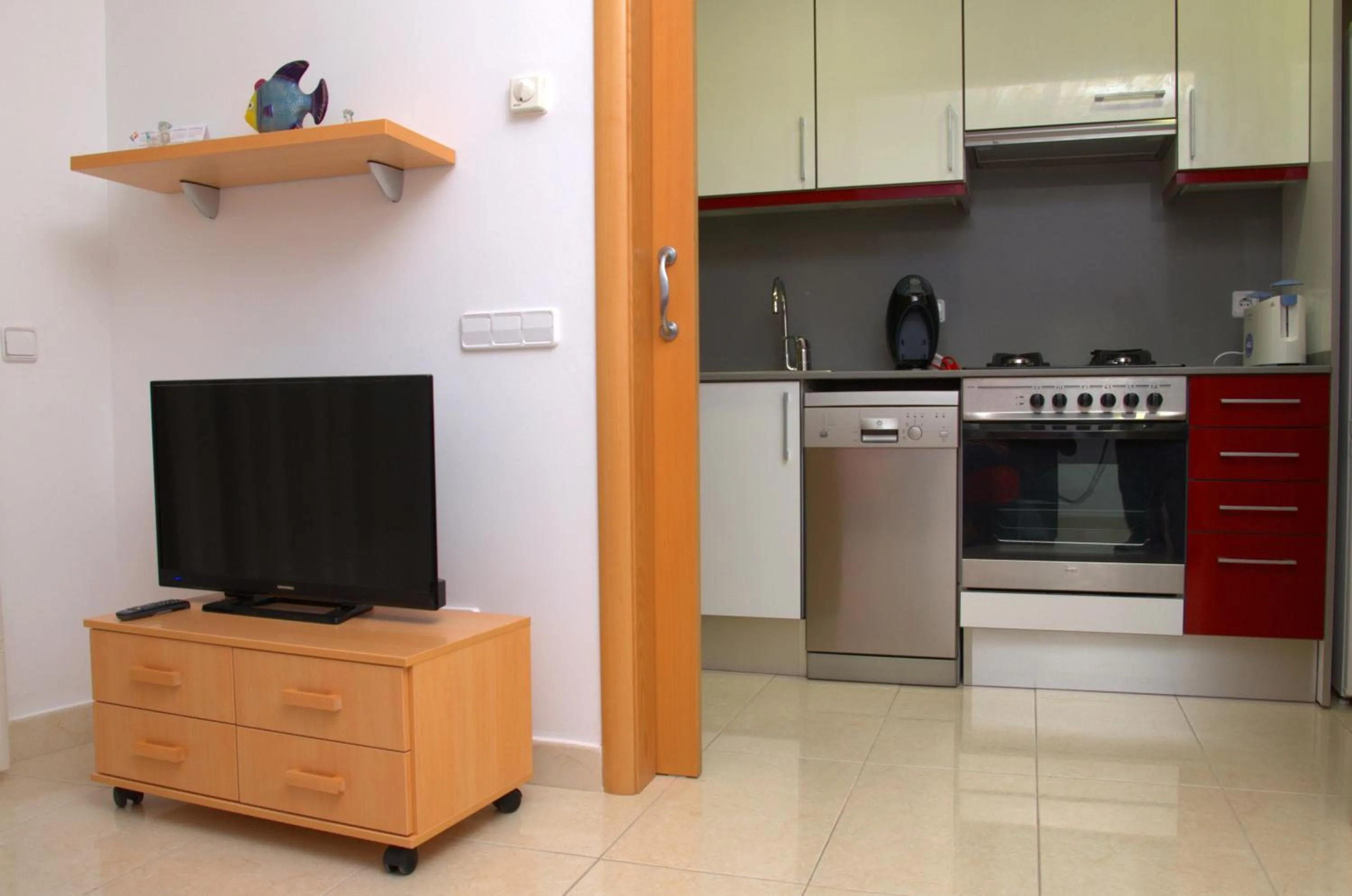 Kitchen or kitchenette in Apartamentos Navas 2