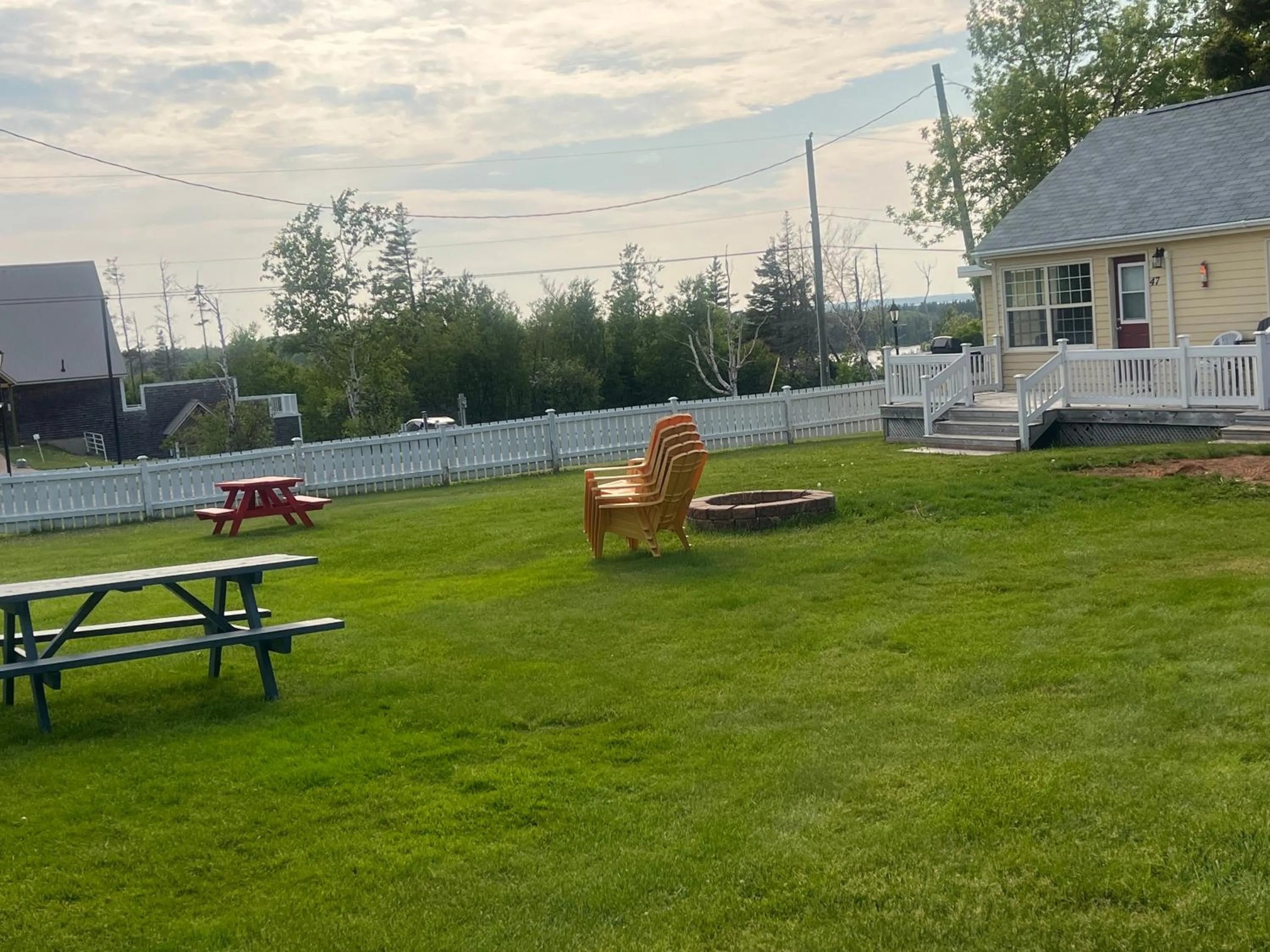 fireplace in The Cavendish Motel