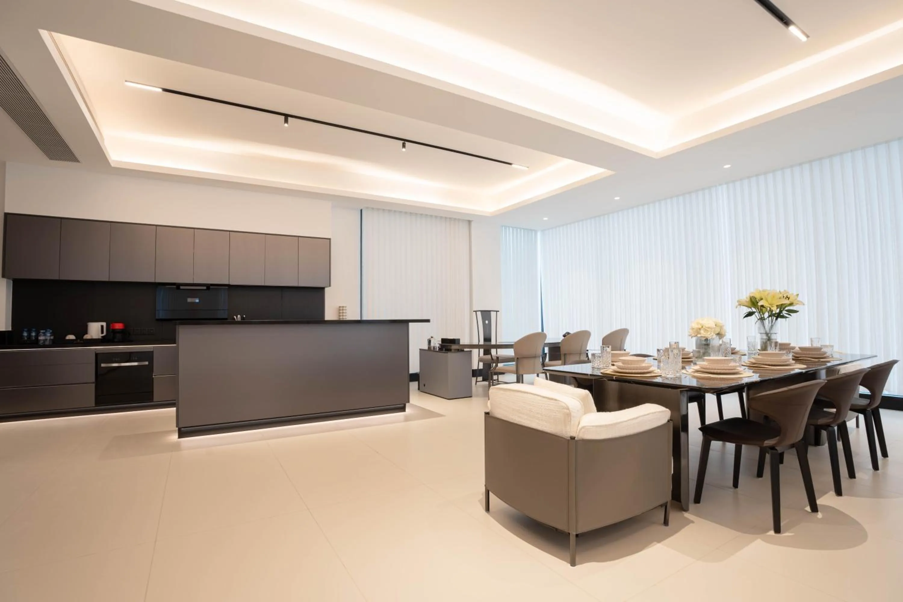 Dining area in One Riviera Hotel and Residences