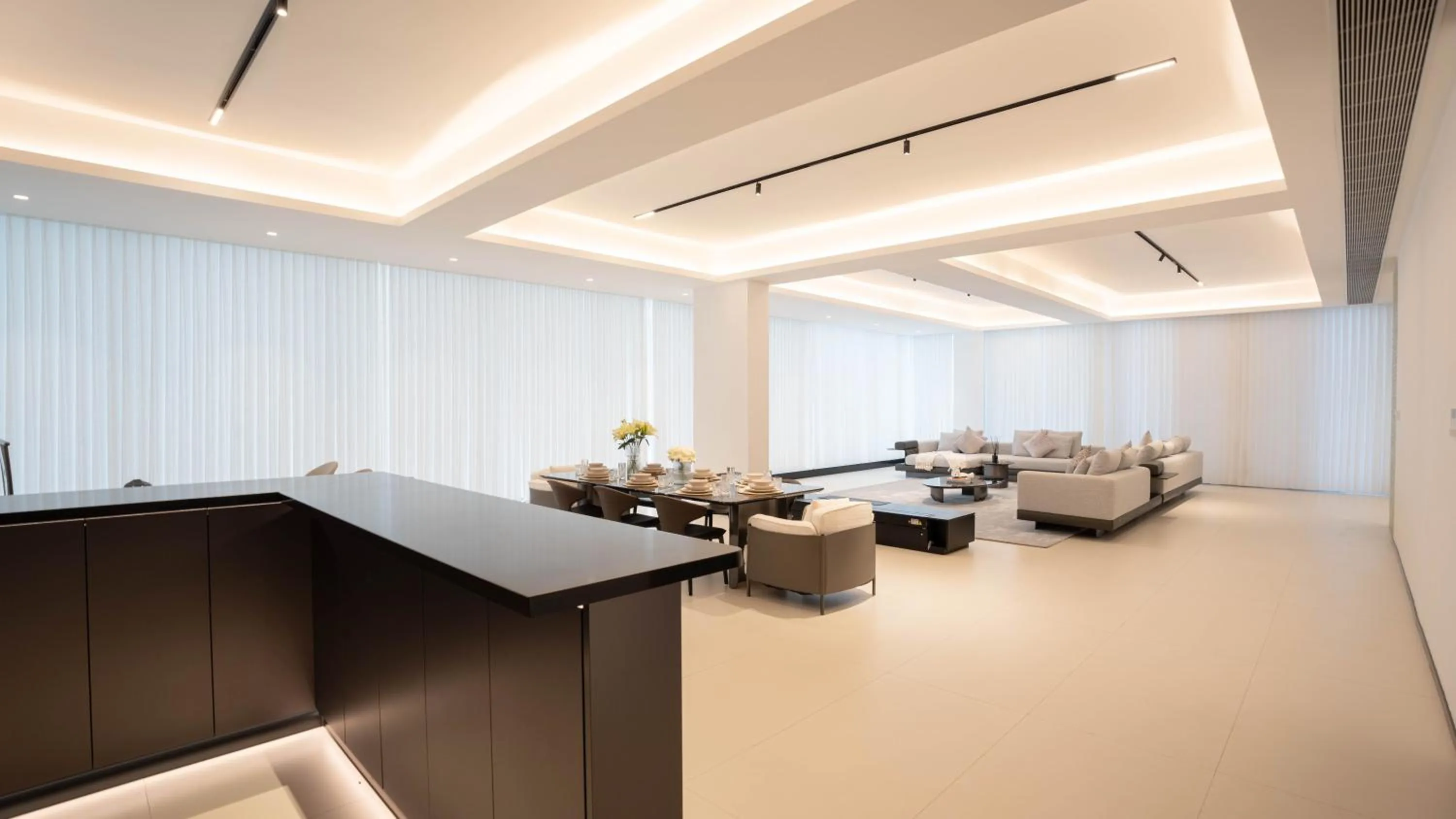 Living room in One Riviera Hotel and Residences