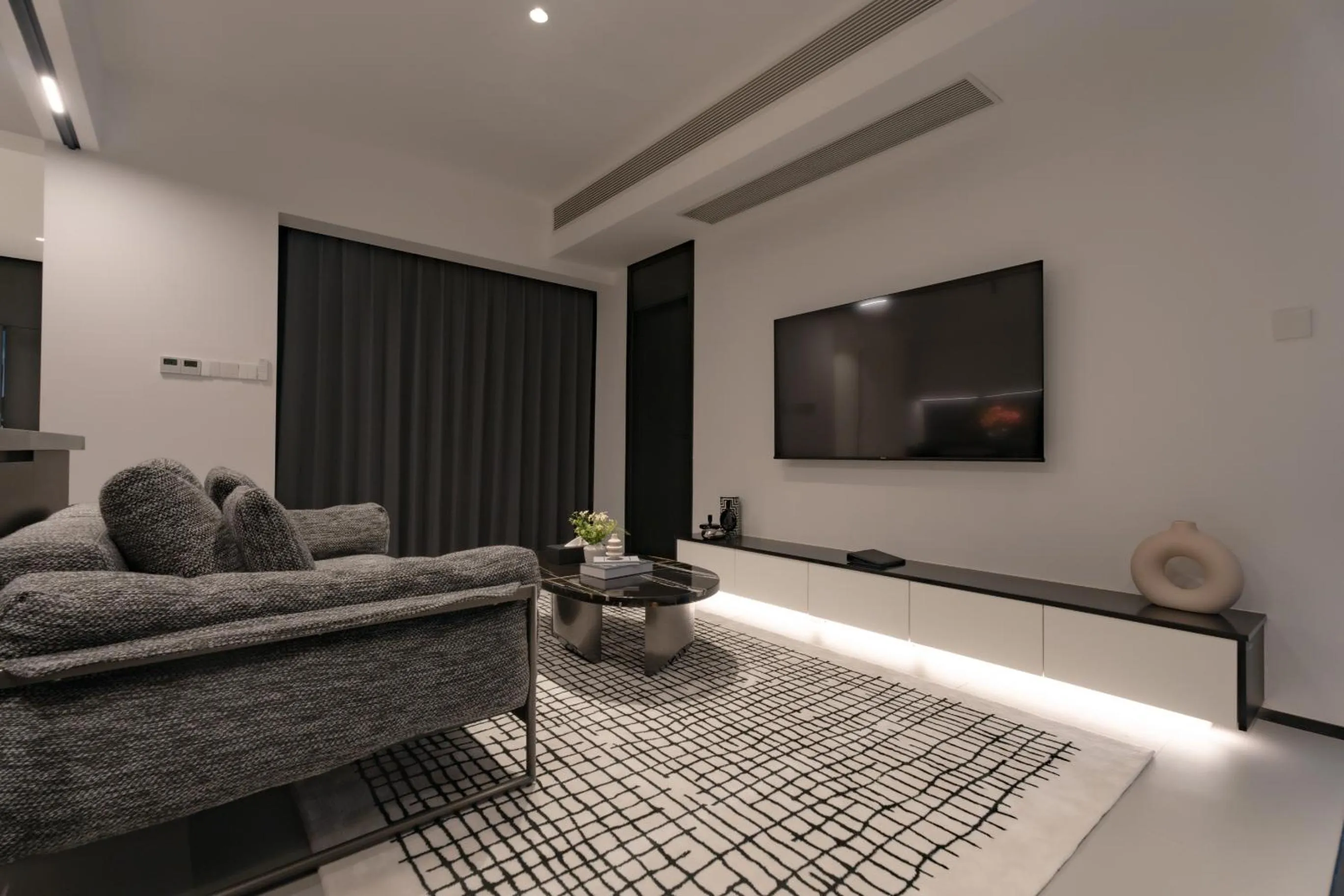 Living room in One Riviera Hotel and Residences