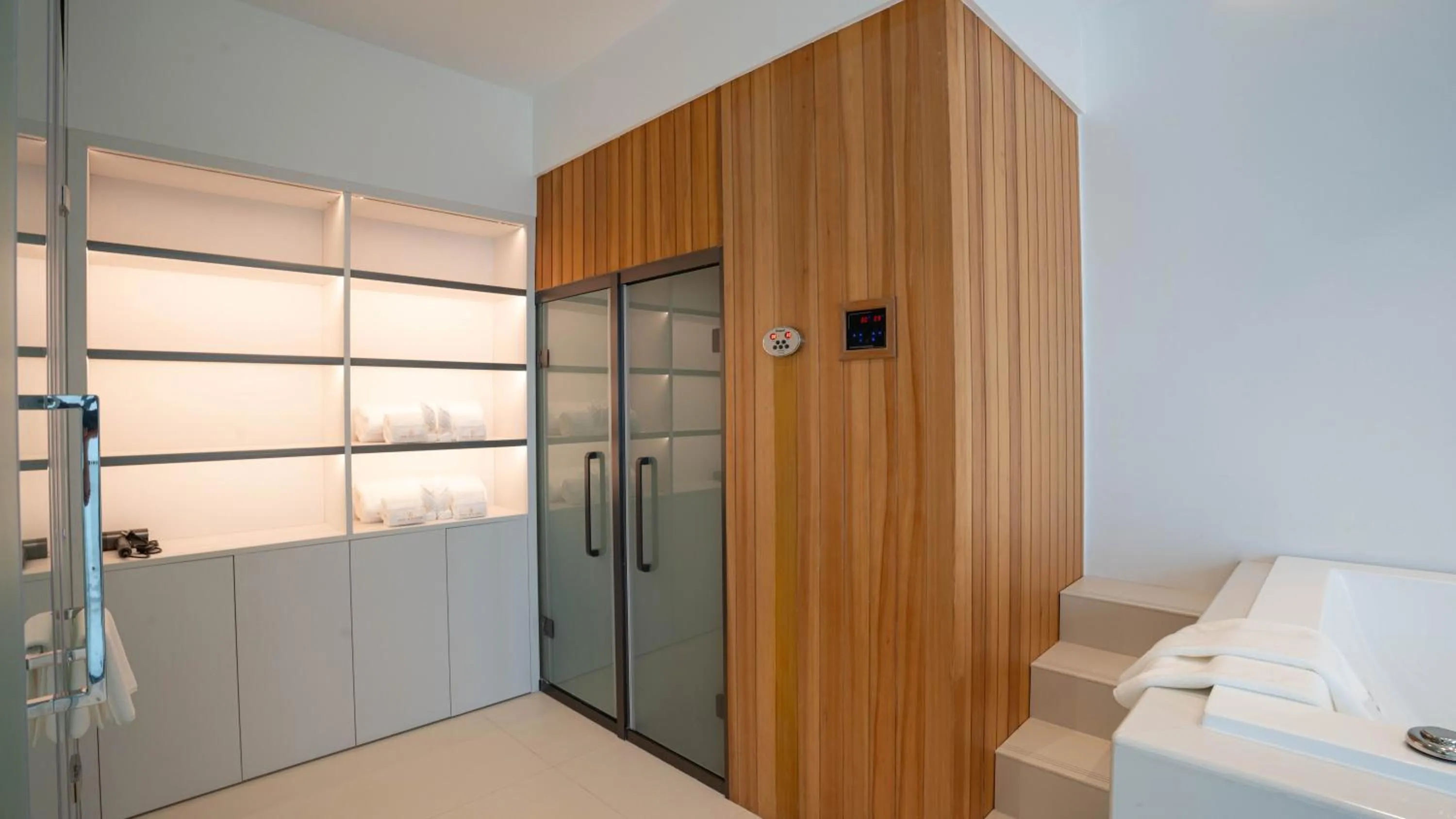 Sauna in One Riviera Hotel and Residences