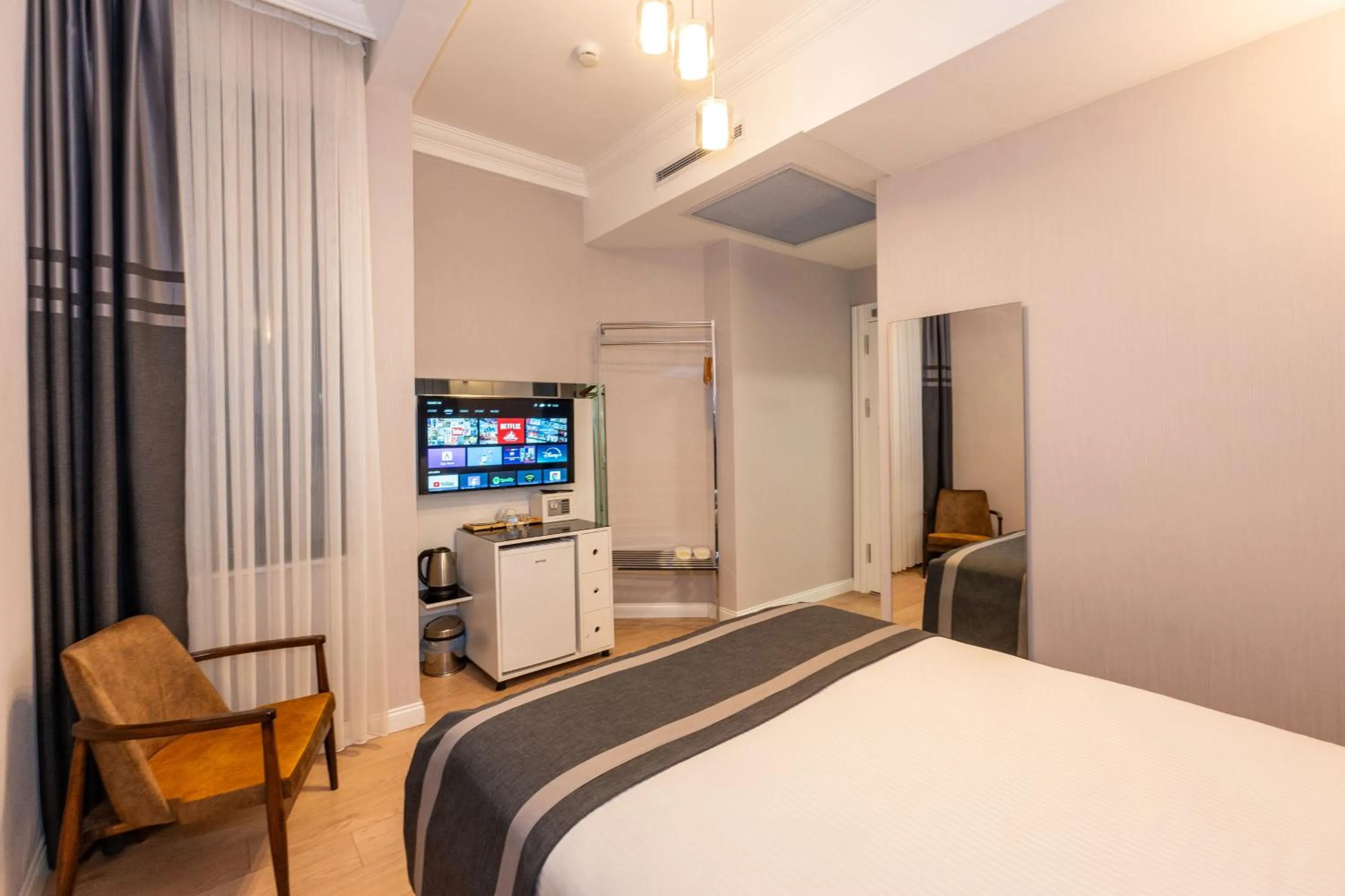 TV and multimedia, Bed in The Now Hotel