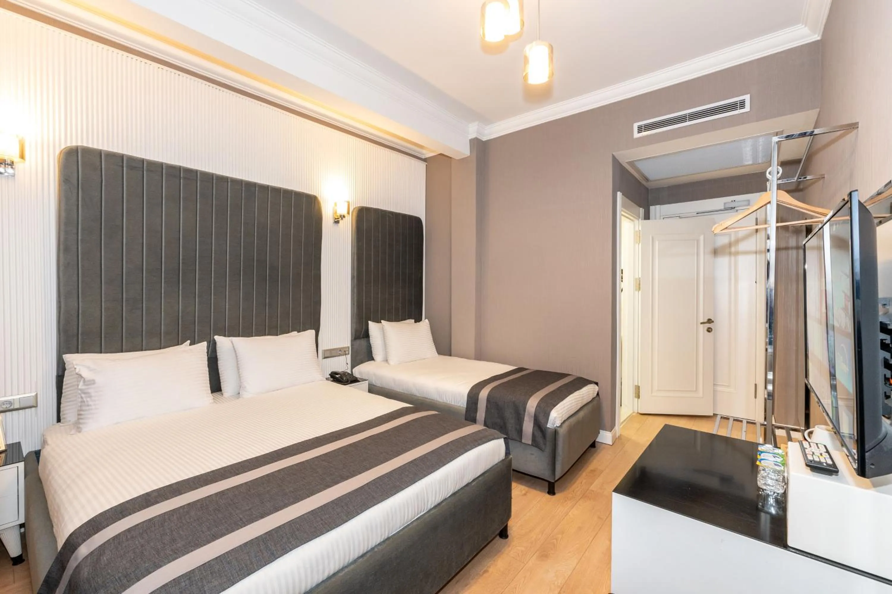 Photo of the whole room, Bed in The Now Hotel