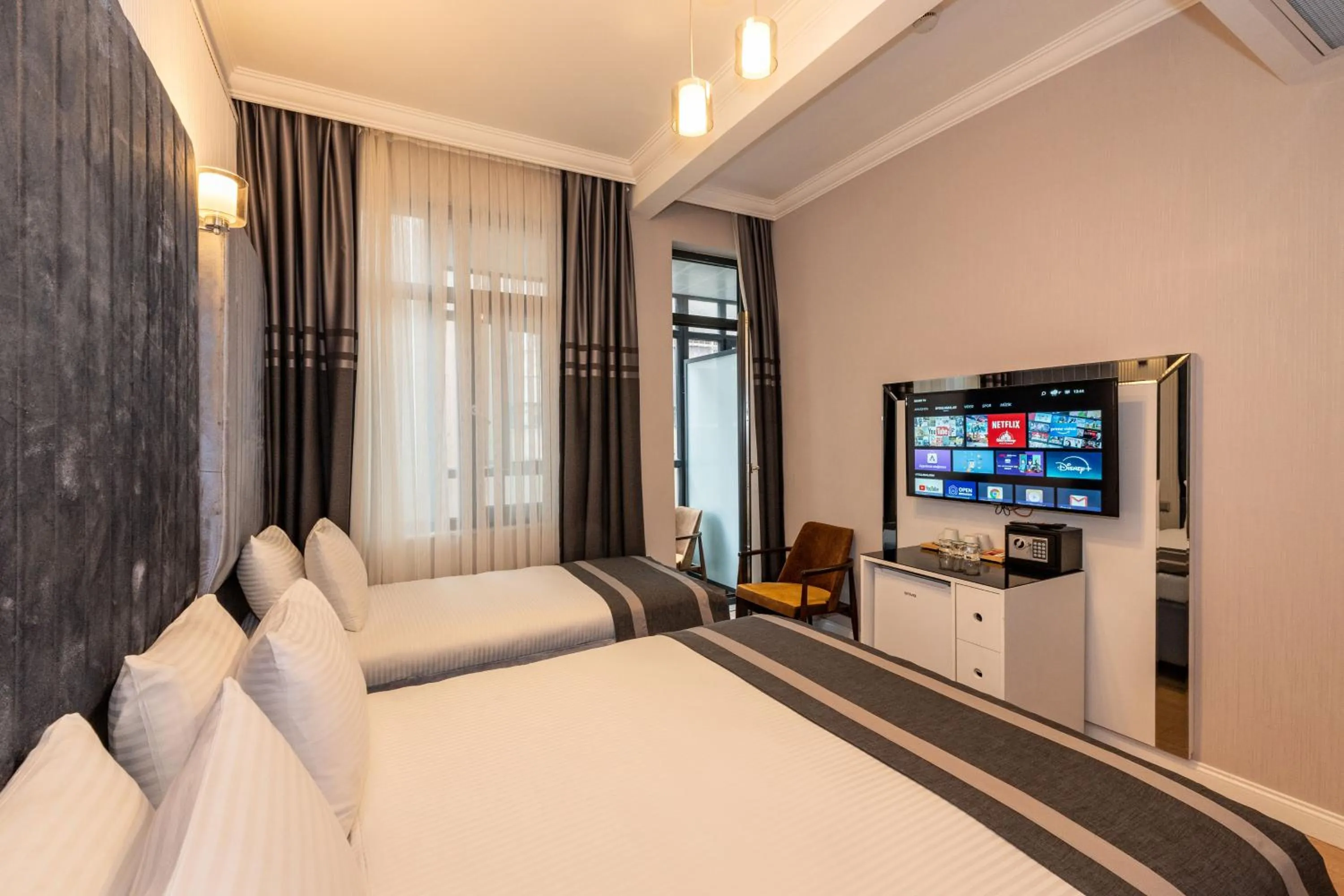 TV and multimedia, Bed in The Now Hotel