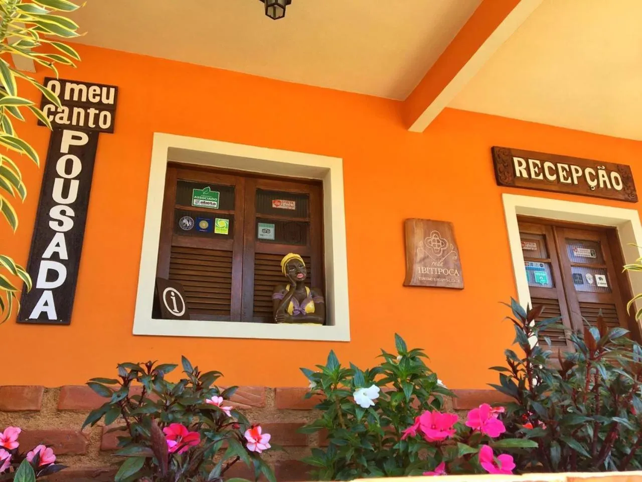 Facade/entrance in Pousada O Meu Canto