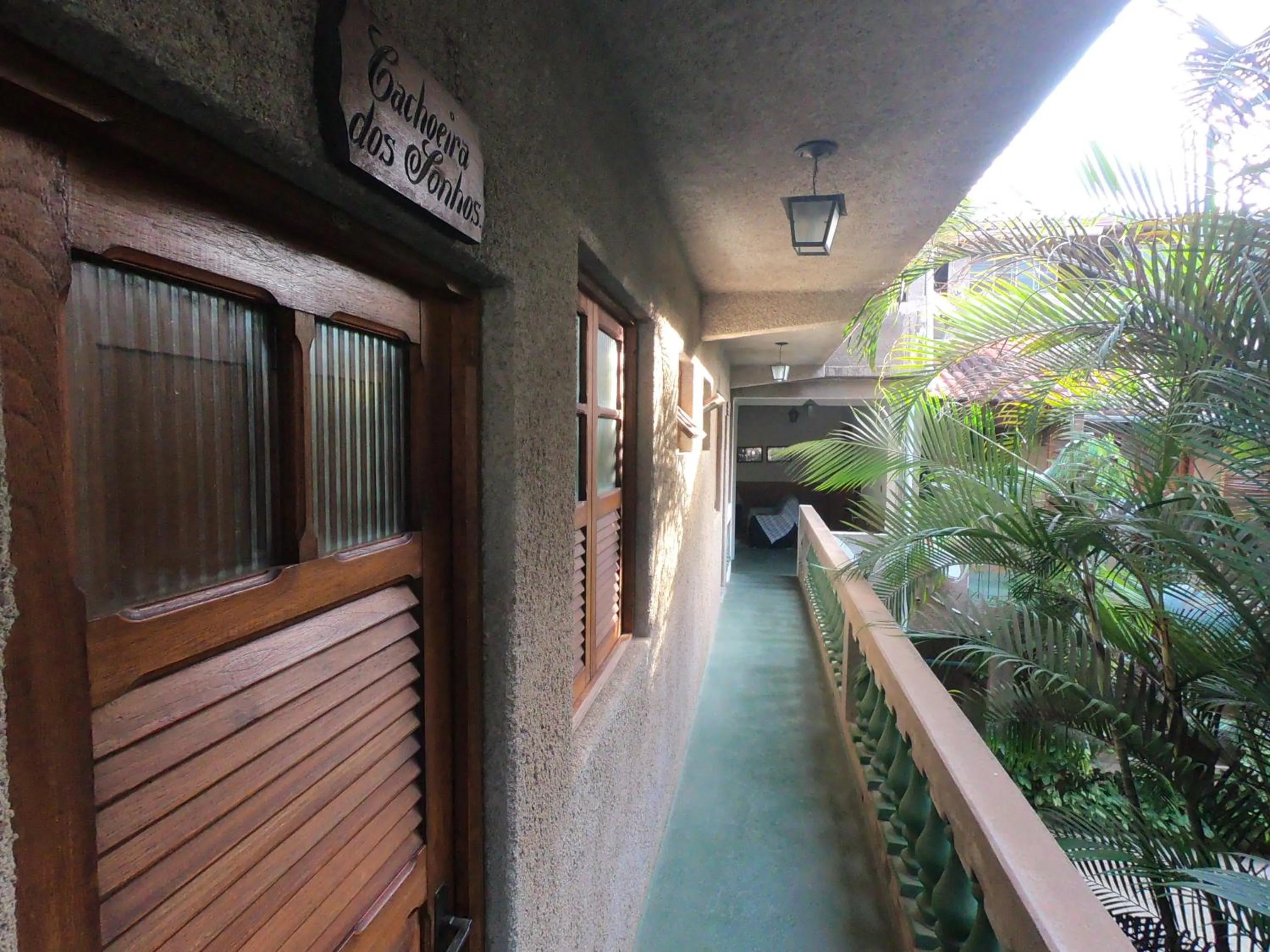 Garden view in Pousada O Meu Canto