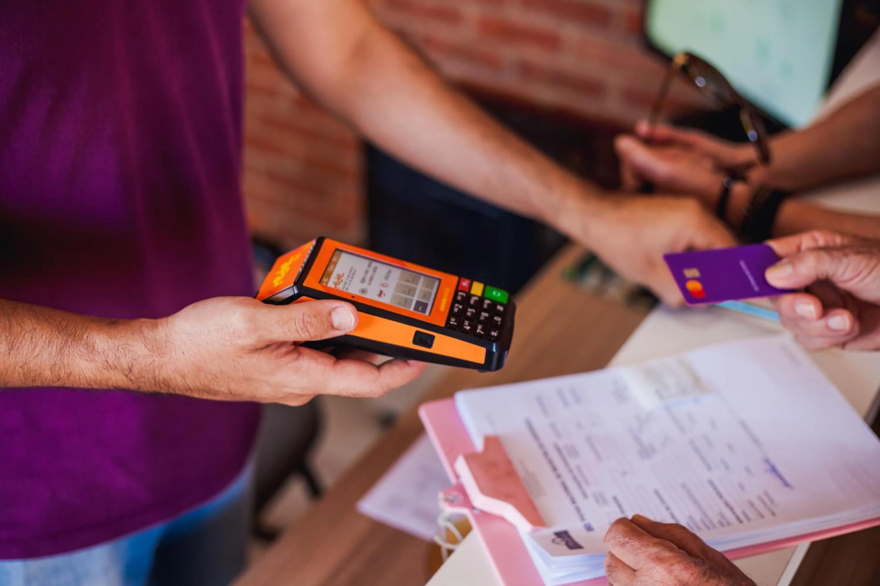 Lobby or reception in Pousada O Meu Canto