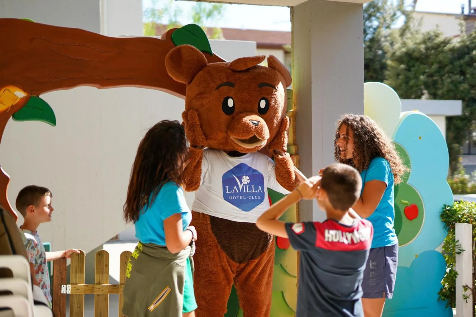 children in Hotel Club La Villa