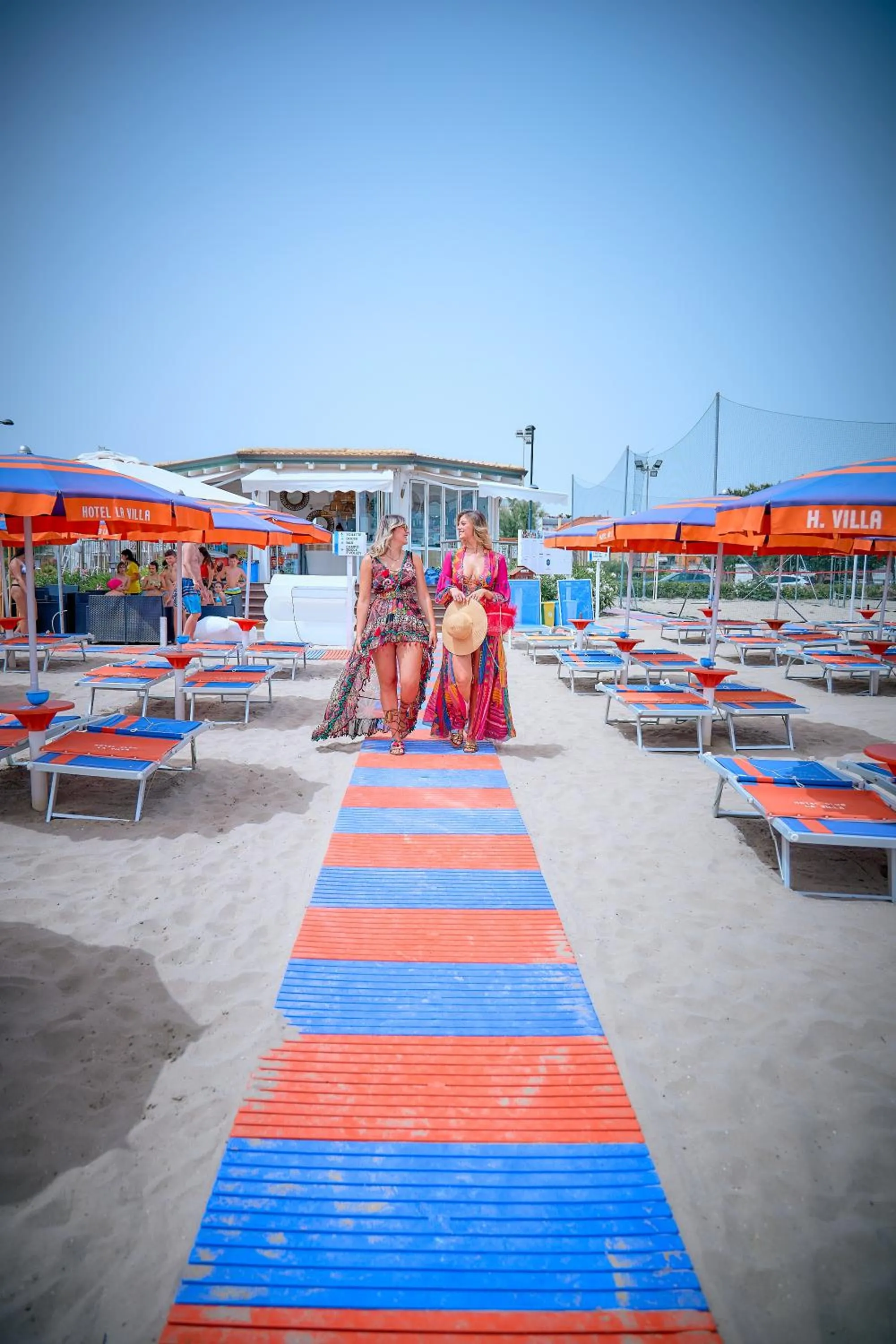 Beach in Hotel Club La Villa