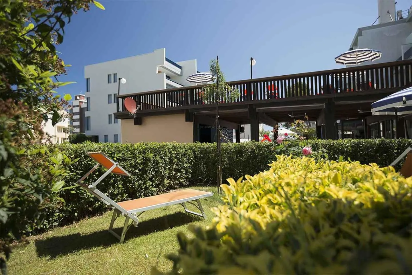 Garden in Hotel Club La Villa