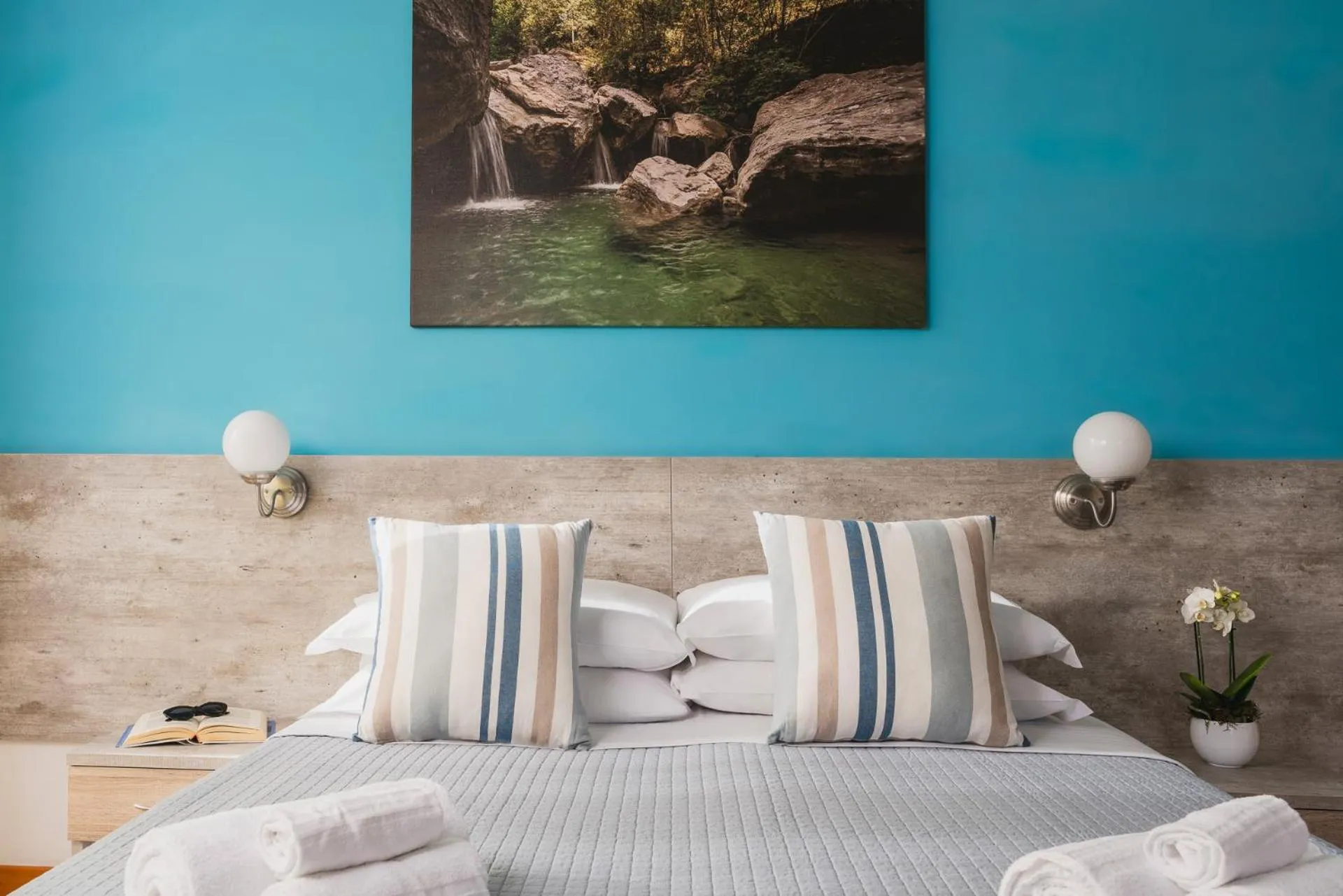 Bed in Hotel Club La Villa