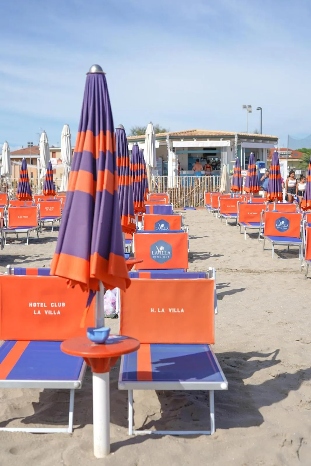 Beach in Hotel Club La Villa