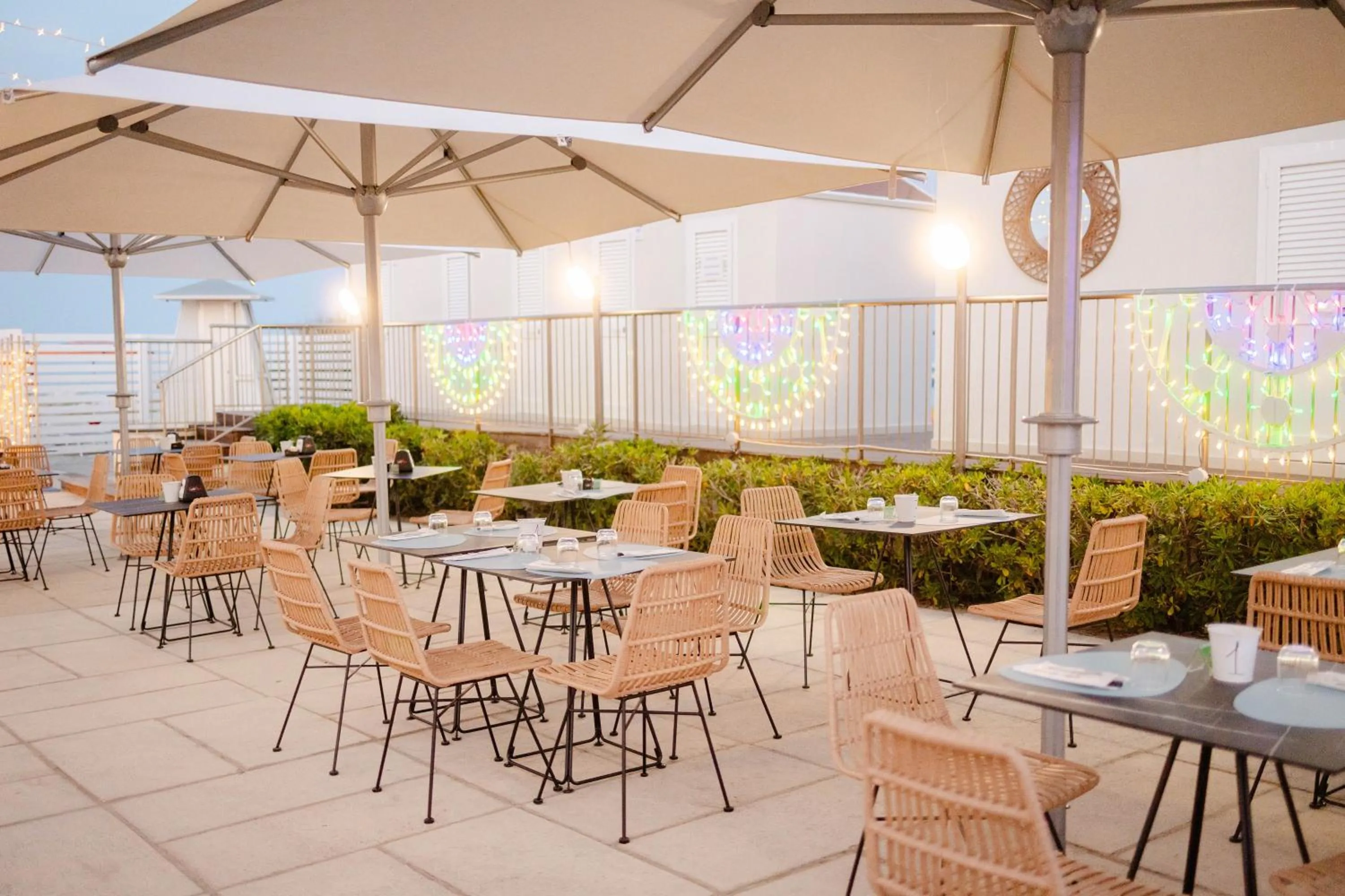 Restaurant/places to eat in Hotel Club La Villa