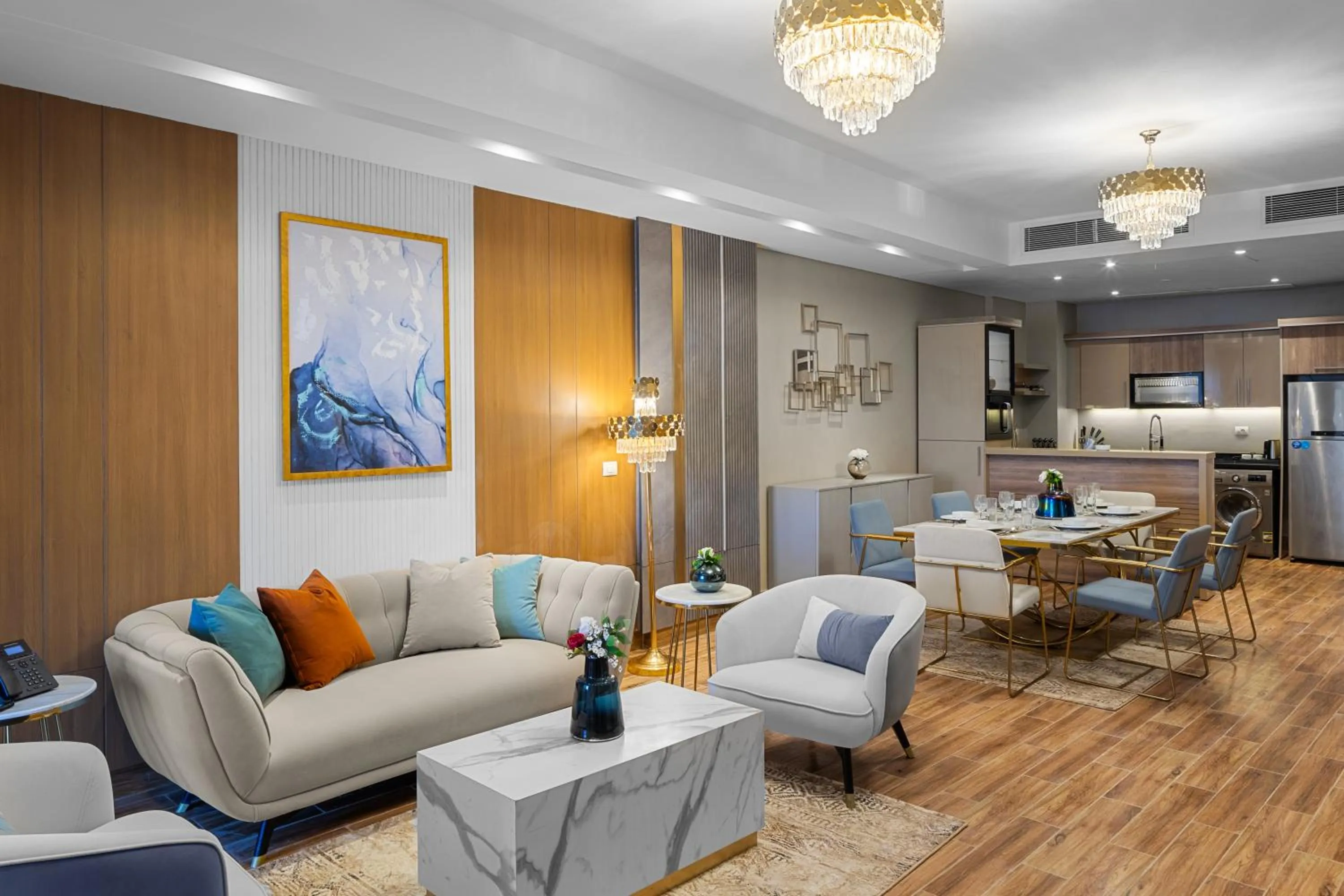 Seating area in Crystal Lotus Luxury Palace - By Pickalbatros