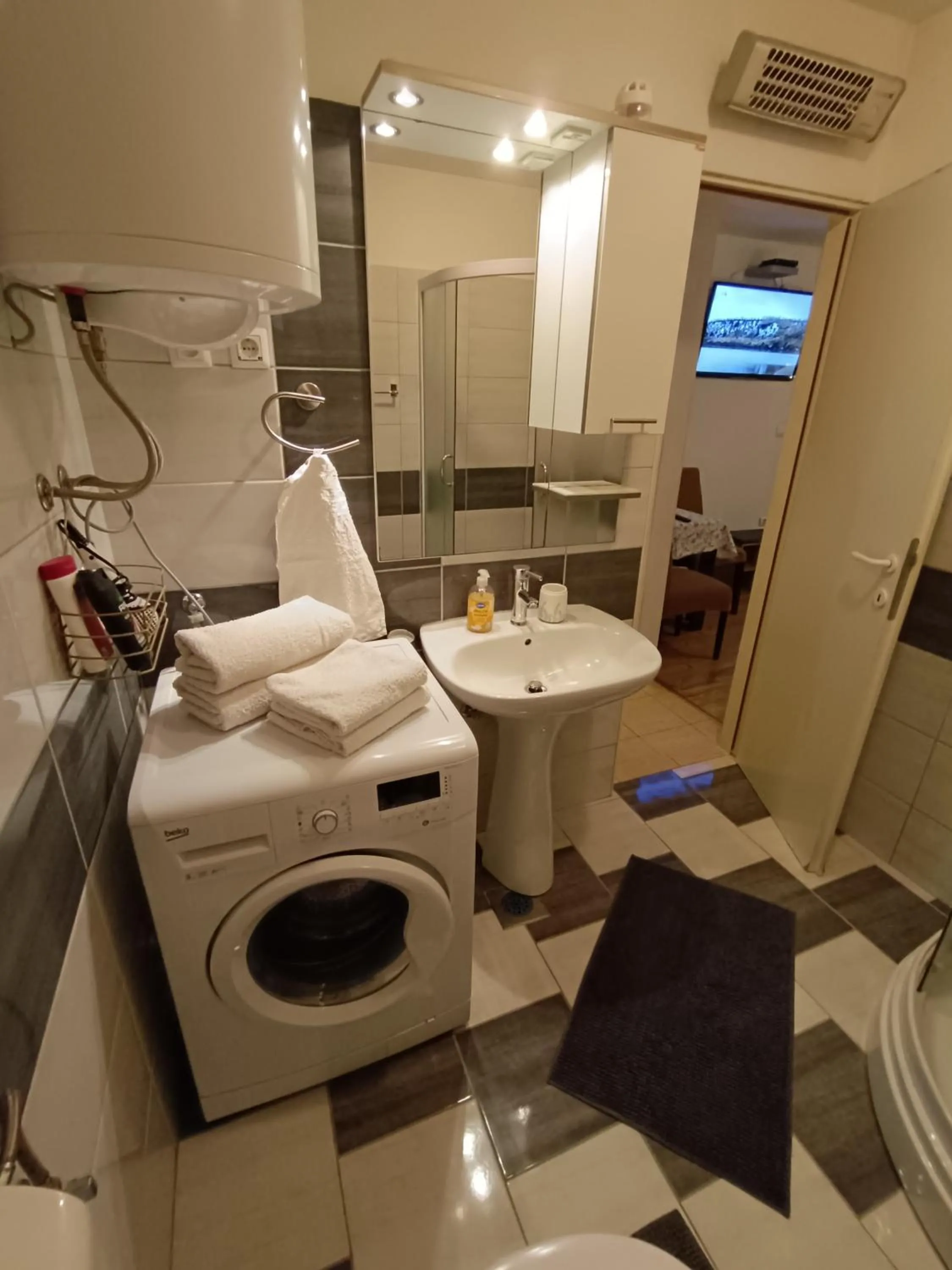 washing machine in Apartments Andria Zadar