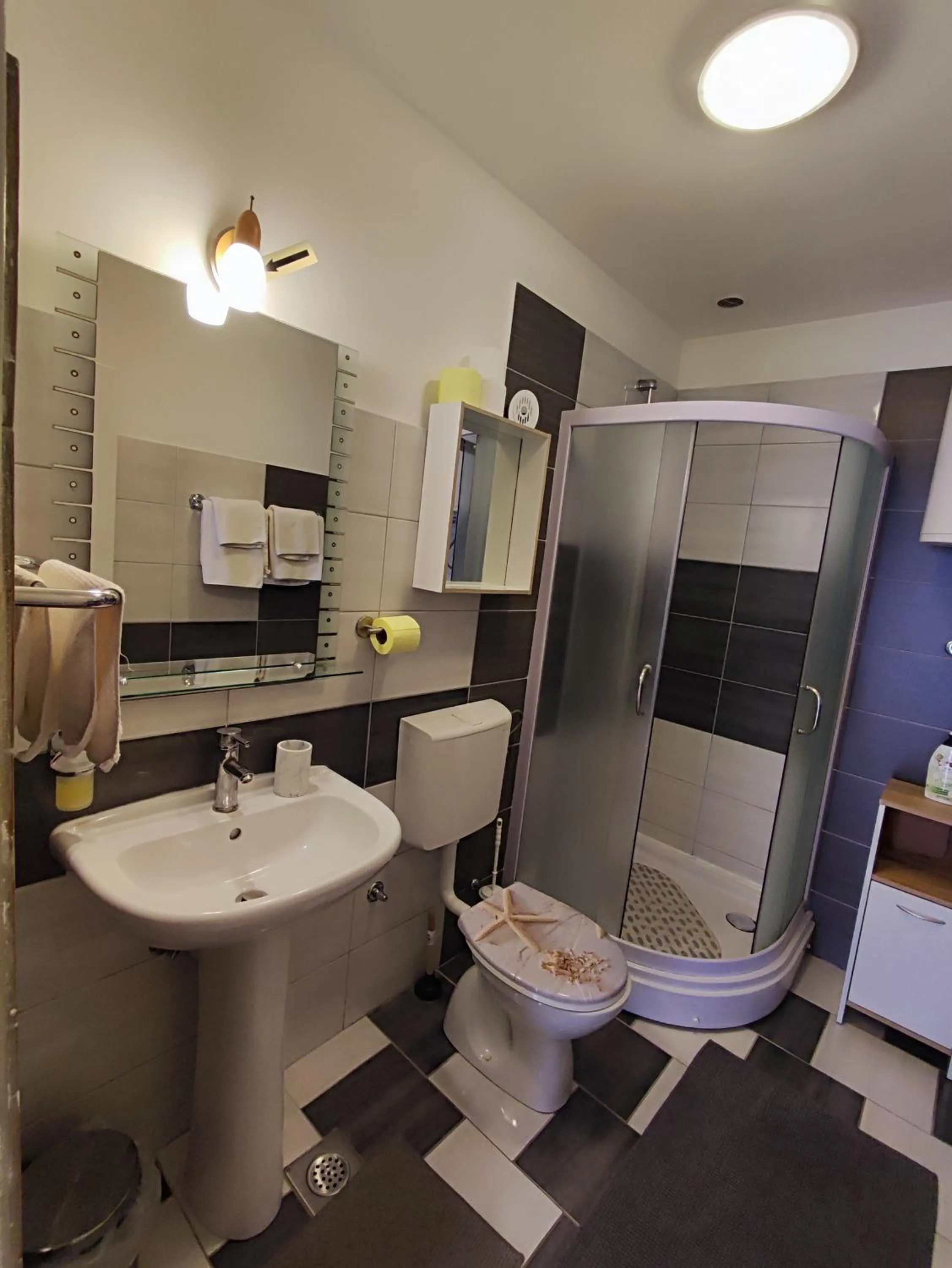 Shower in Apartments Andria Zadar