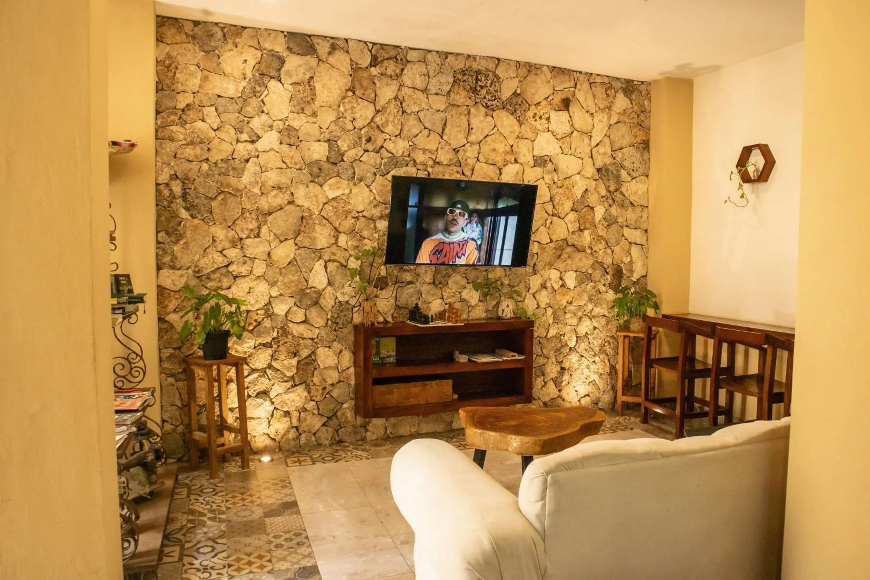 Living room in Hotel Tunich Naj & Hostal