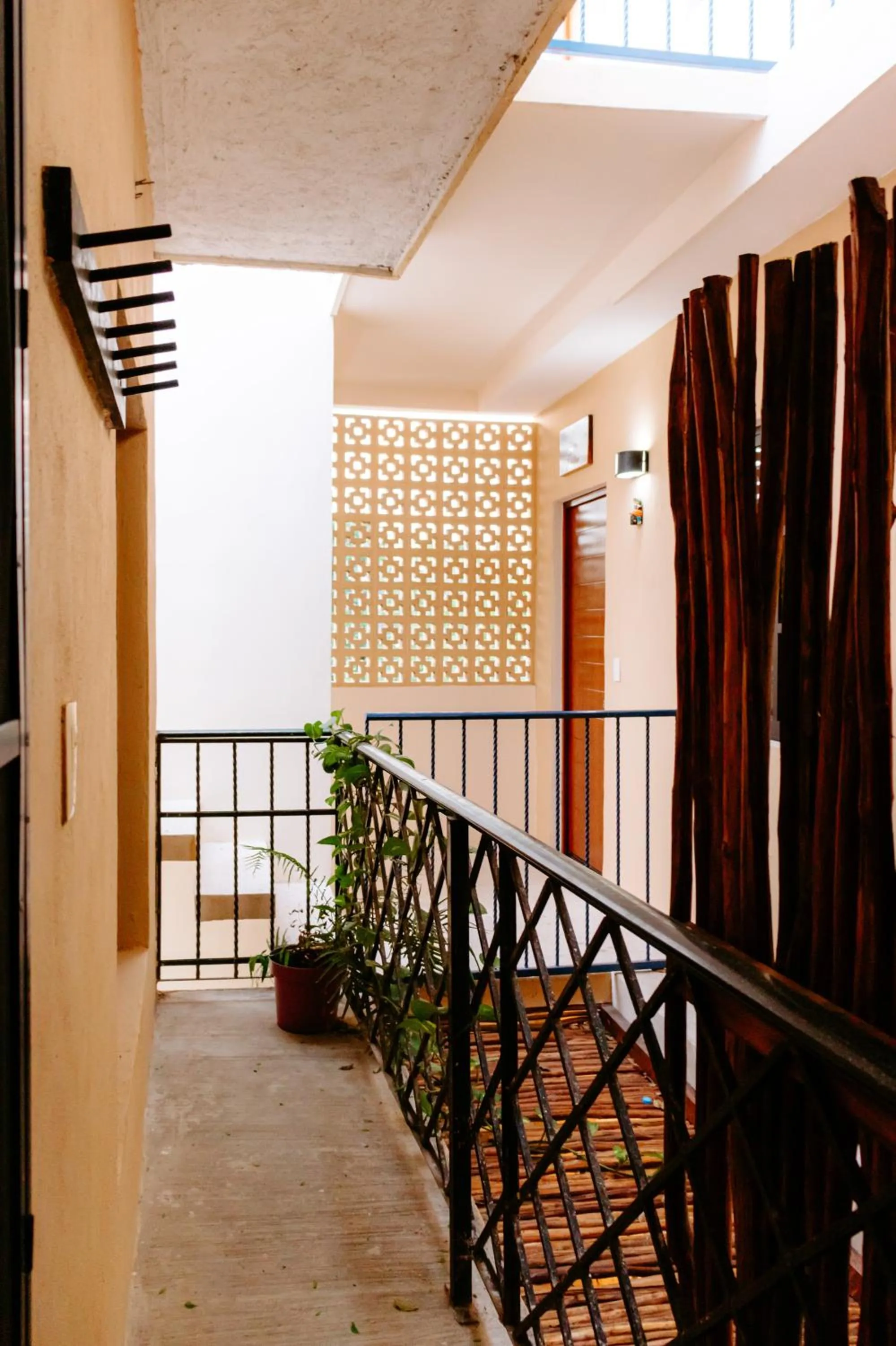 Balcony/Terrace in Hotel Tunich Naj & Hostal